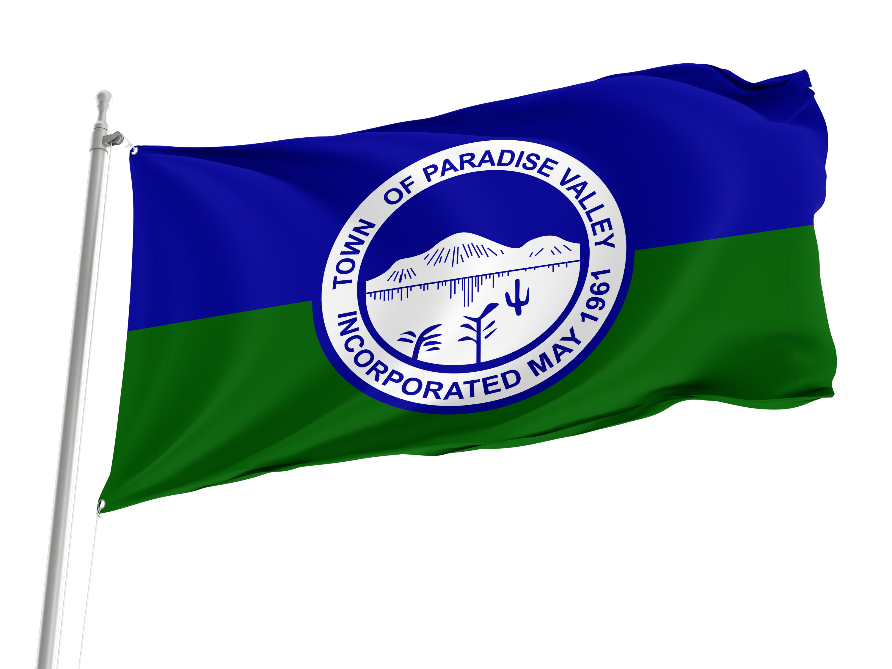 Paradise Valley Flag for Indoor & Outdoor Use