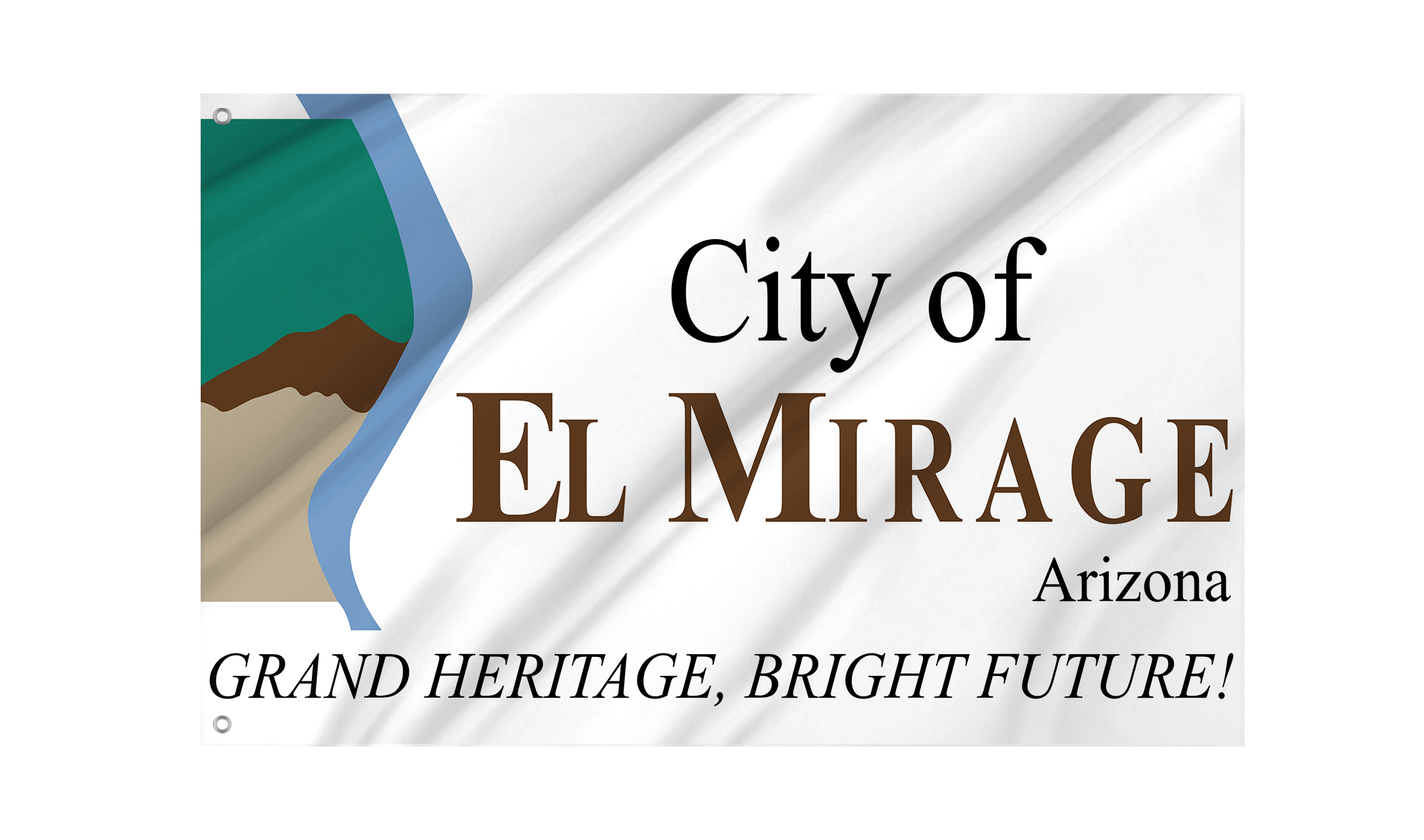 El Mirage City Flag for Indoor & Outdoor Use