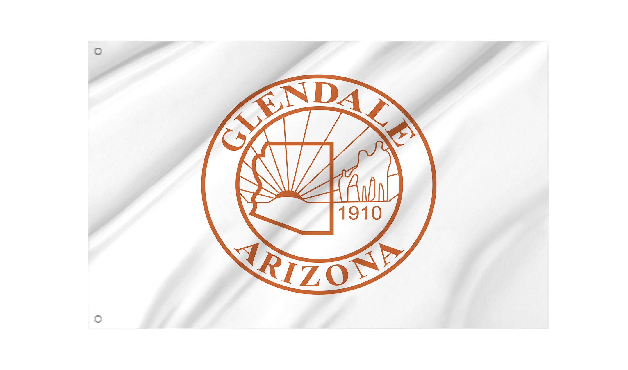 Former Flag of Glendale for Indoor & Outdoor Use