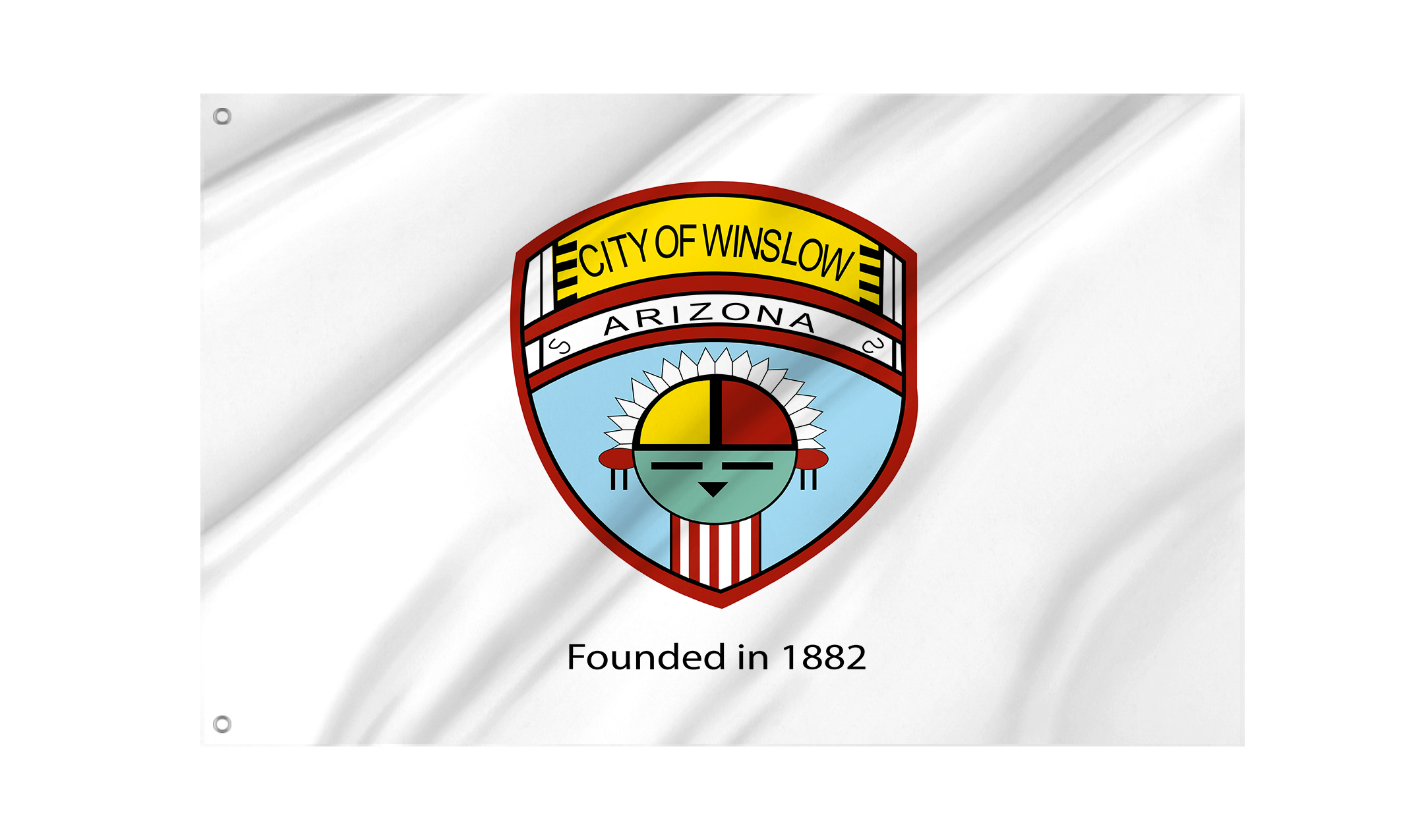 Winslow City Flag for Indoor & Outdoor Use