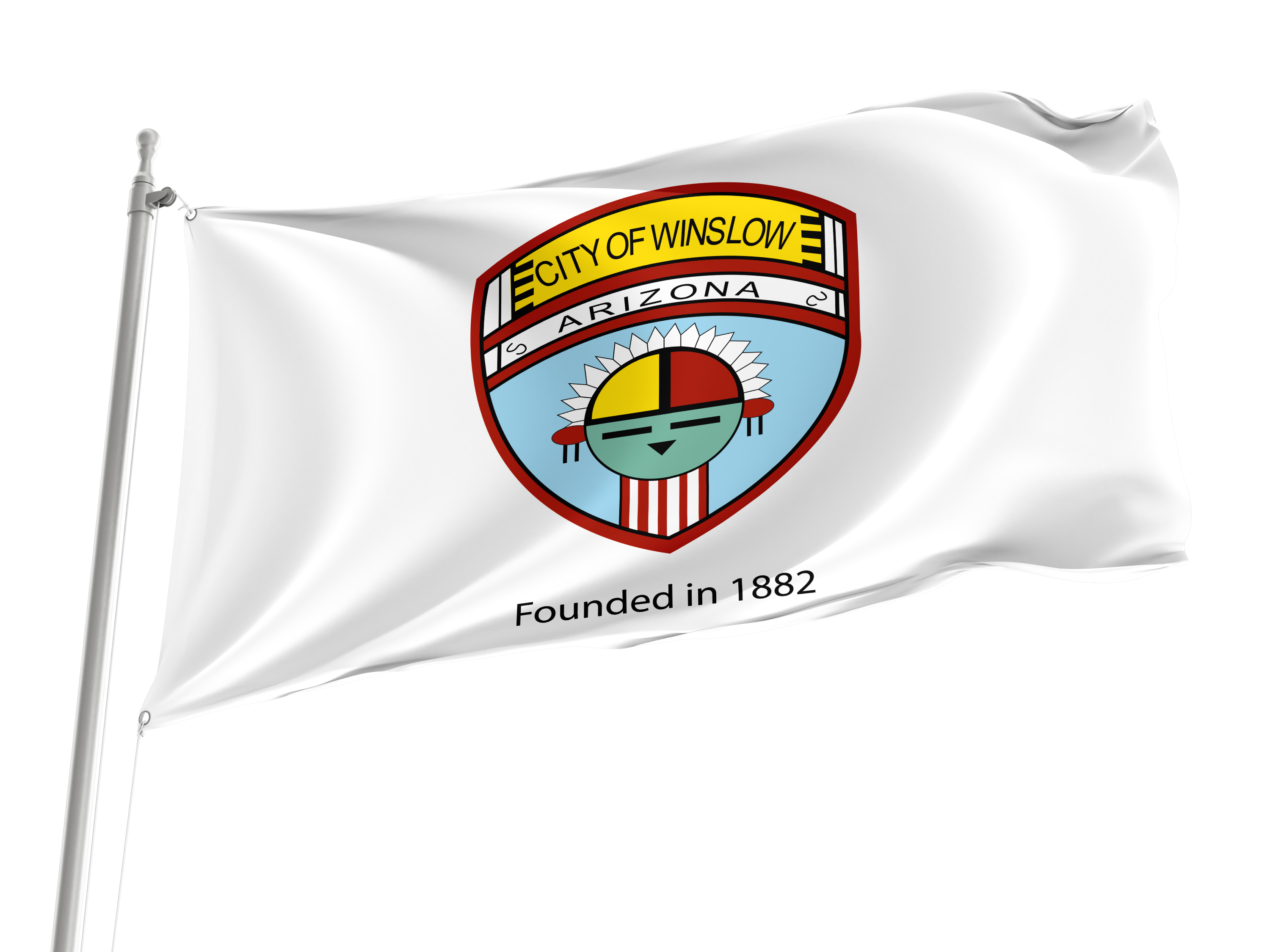 Winslow City Flag for Indoor & Outdoor Use