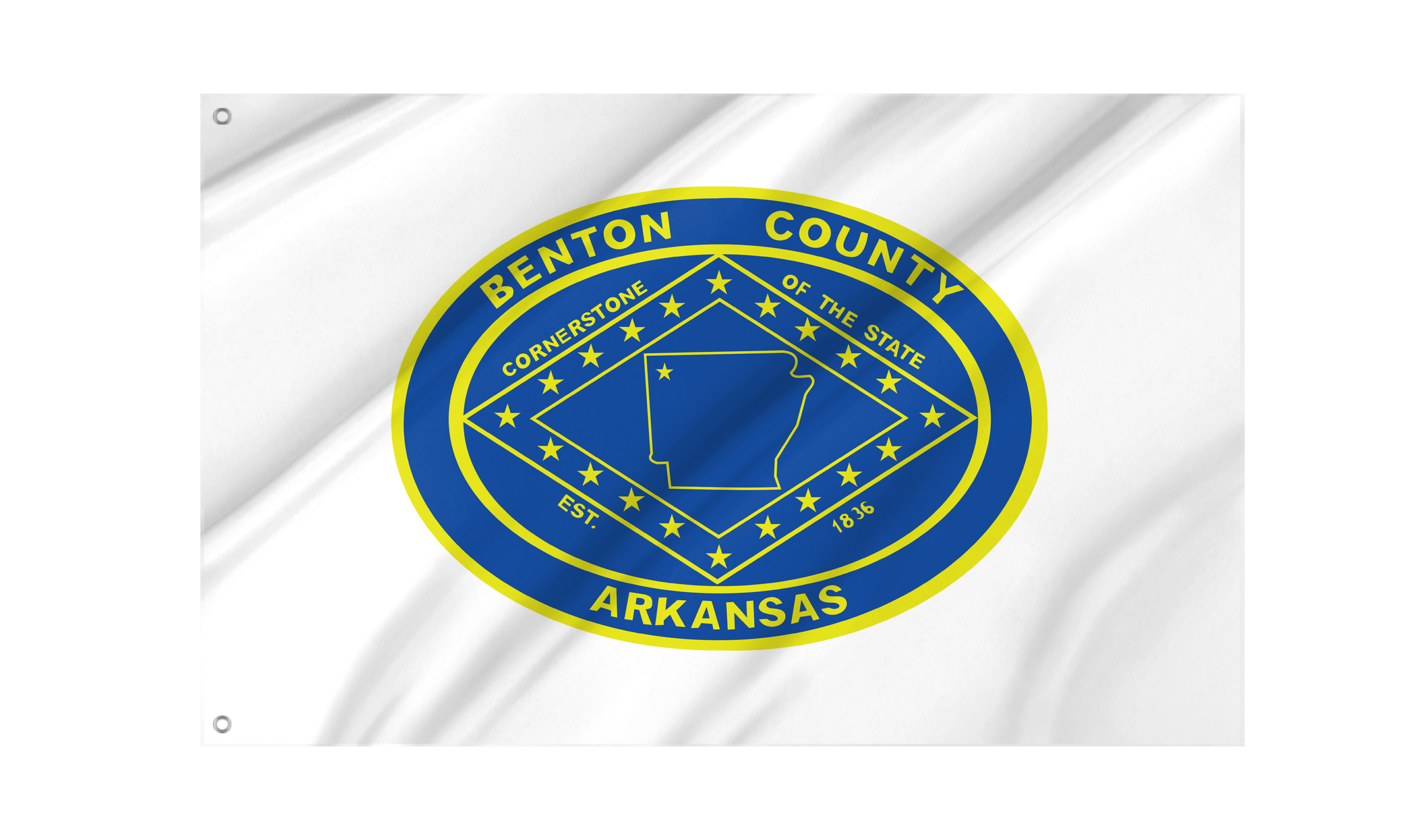 Benton County, Arkansas Flag for Indoor & Outdoor Use