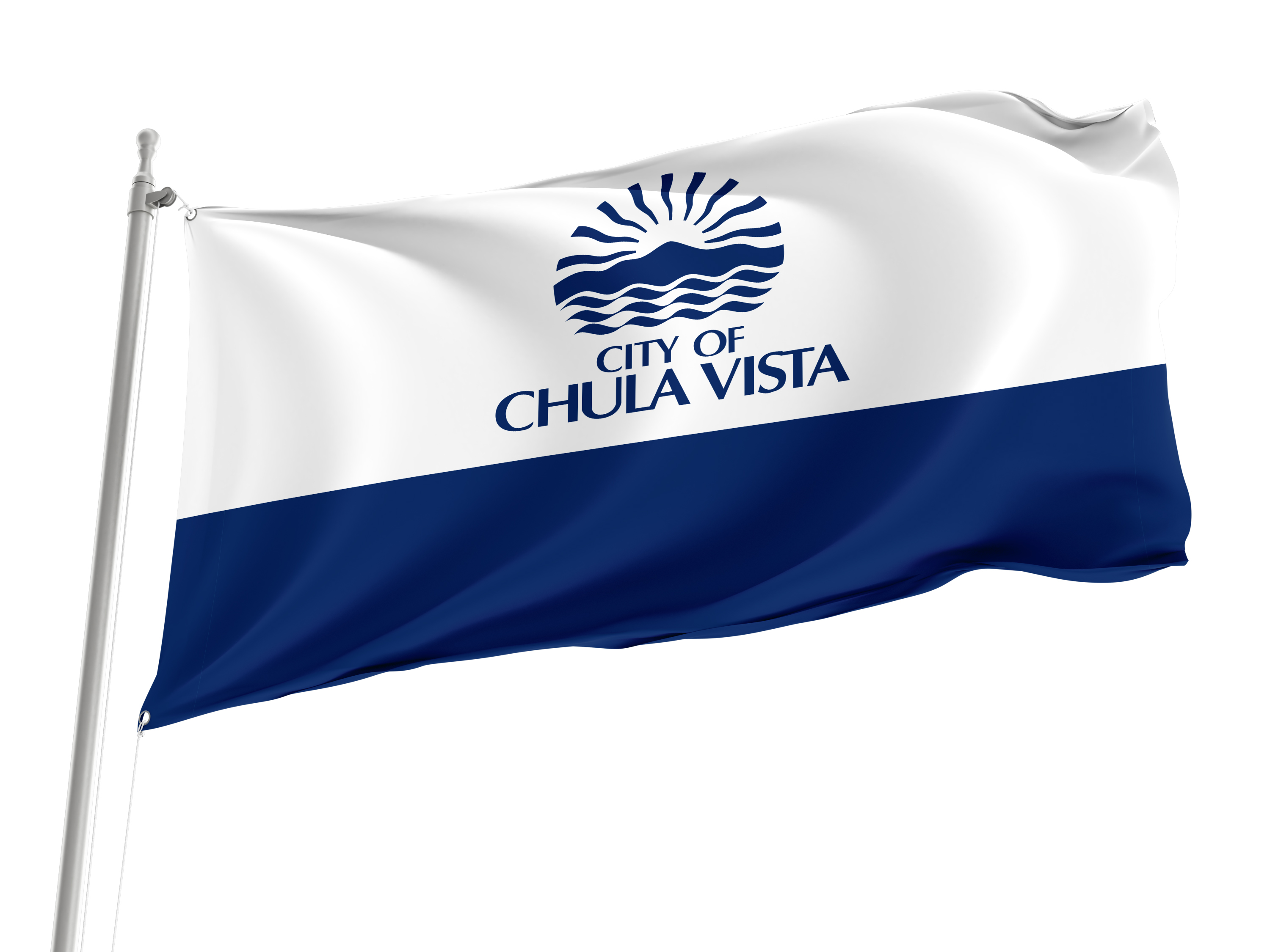 Chula Vista City Flag for Indoor & Outdoor Use