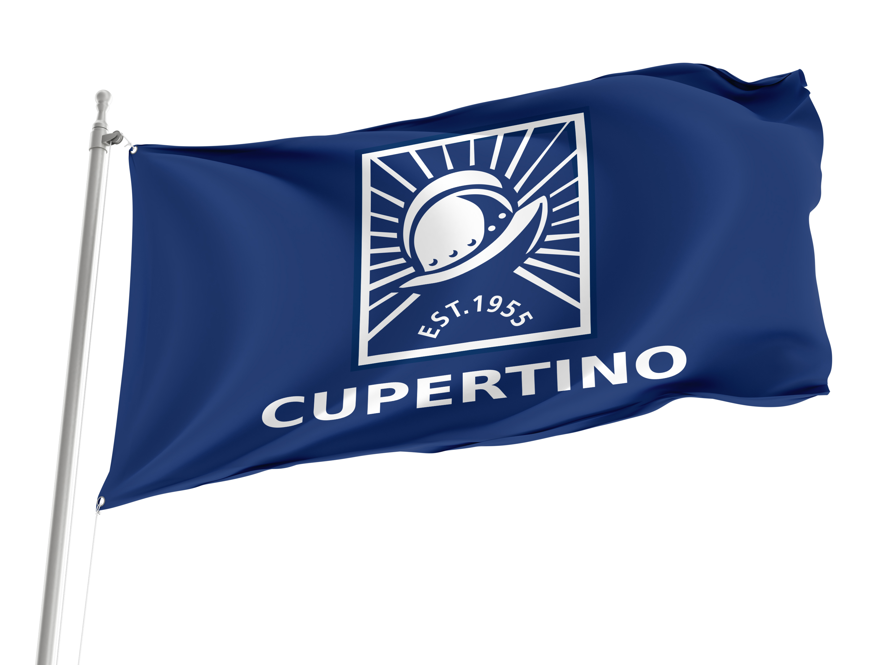 Cupertino Flag for Indoor & Outdoor Use