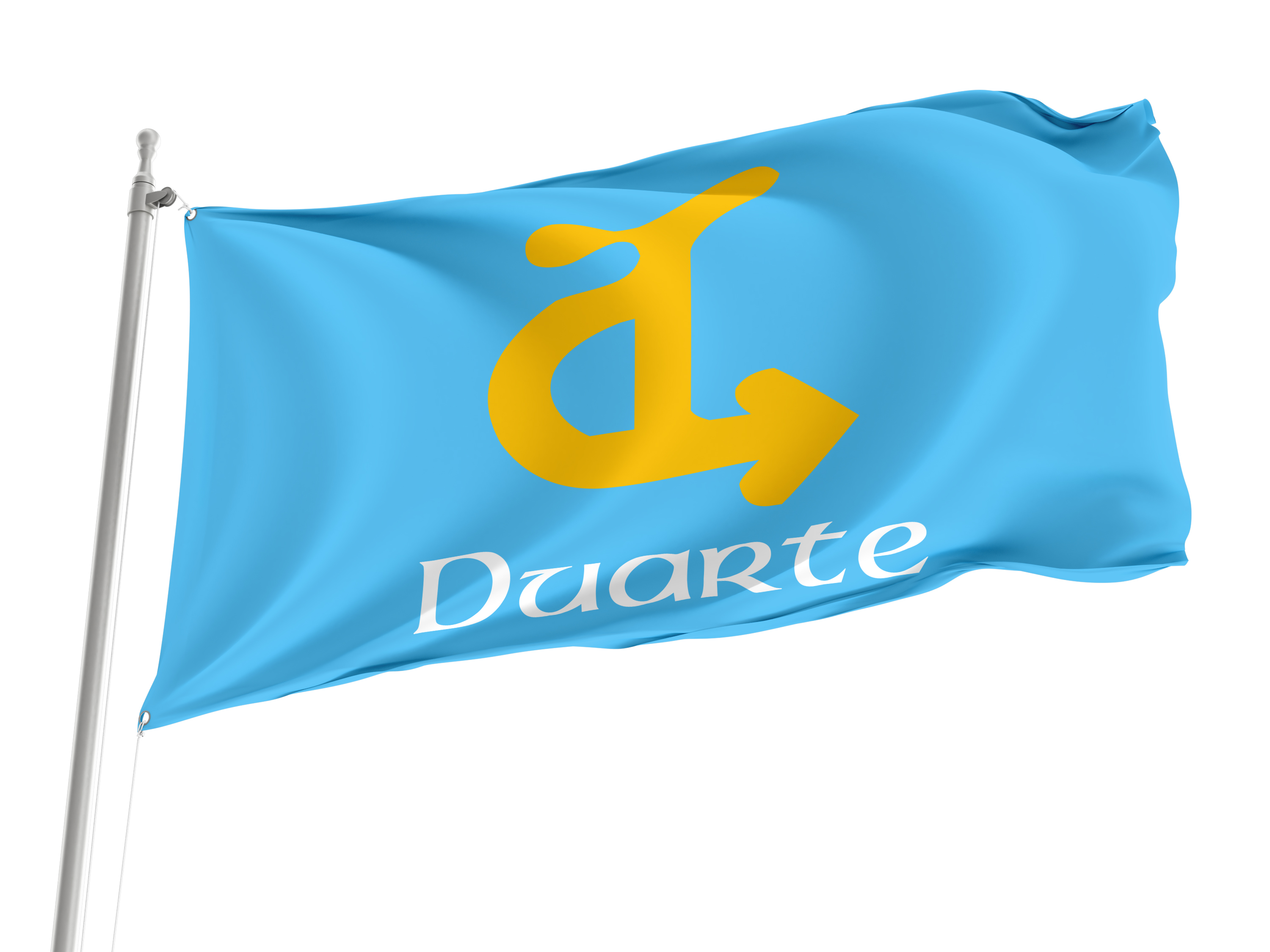 Duarte Flag for Indoor & Outdoor Use