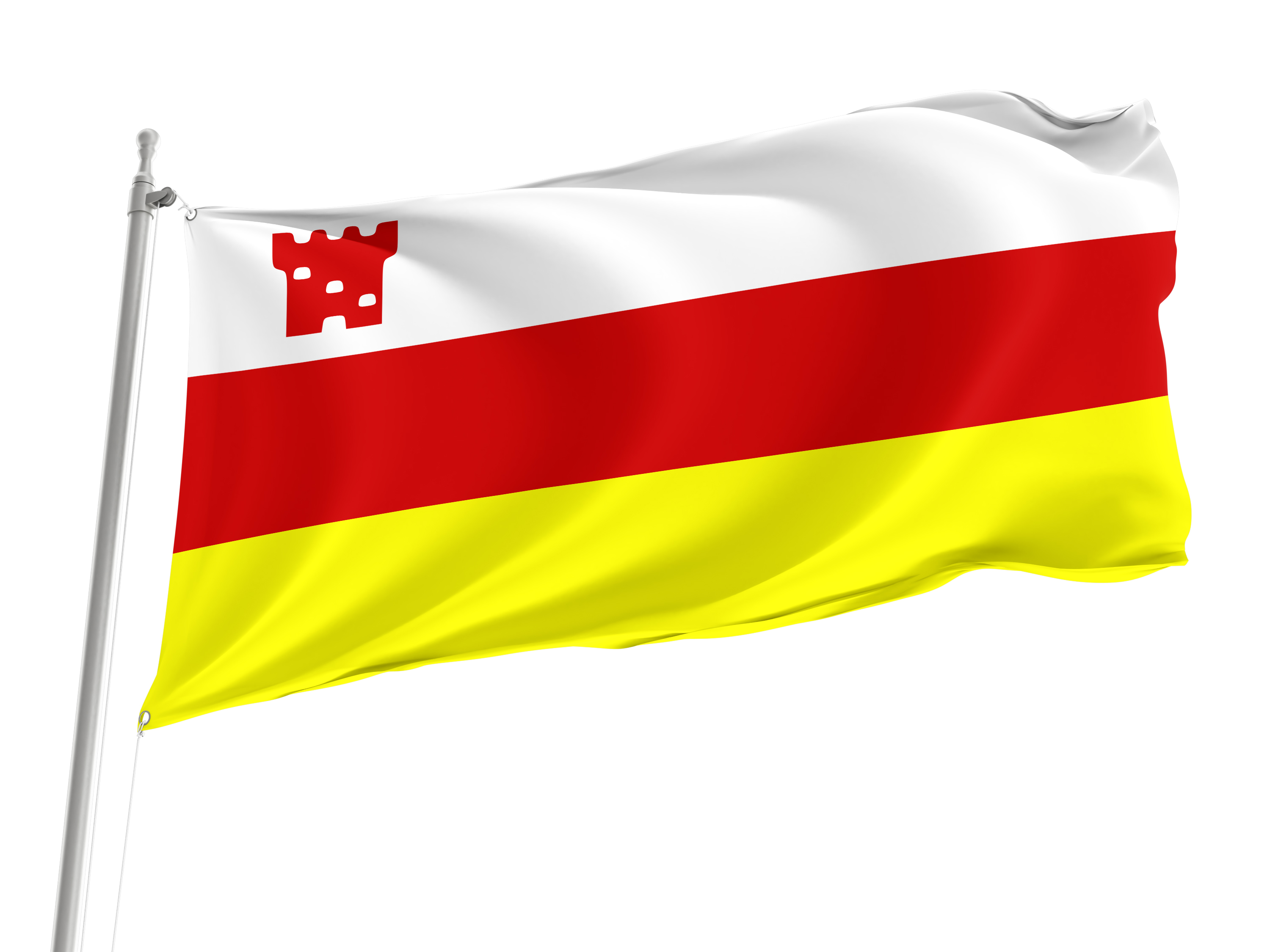 Santa Barbara Flag for Indoor & Outdoor Use