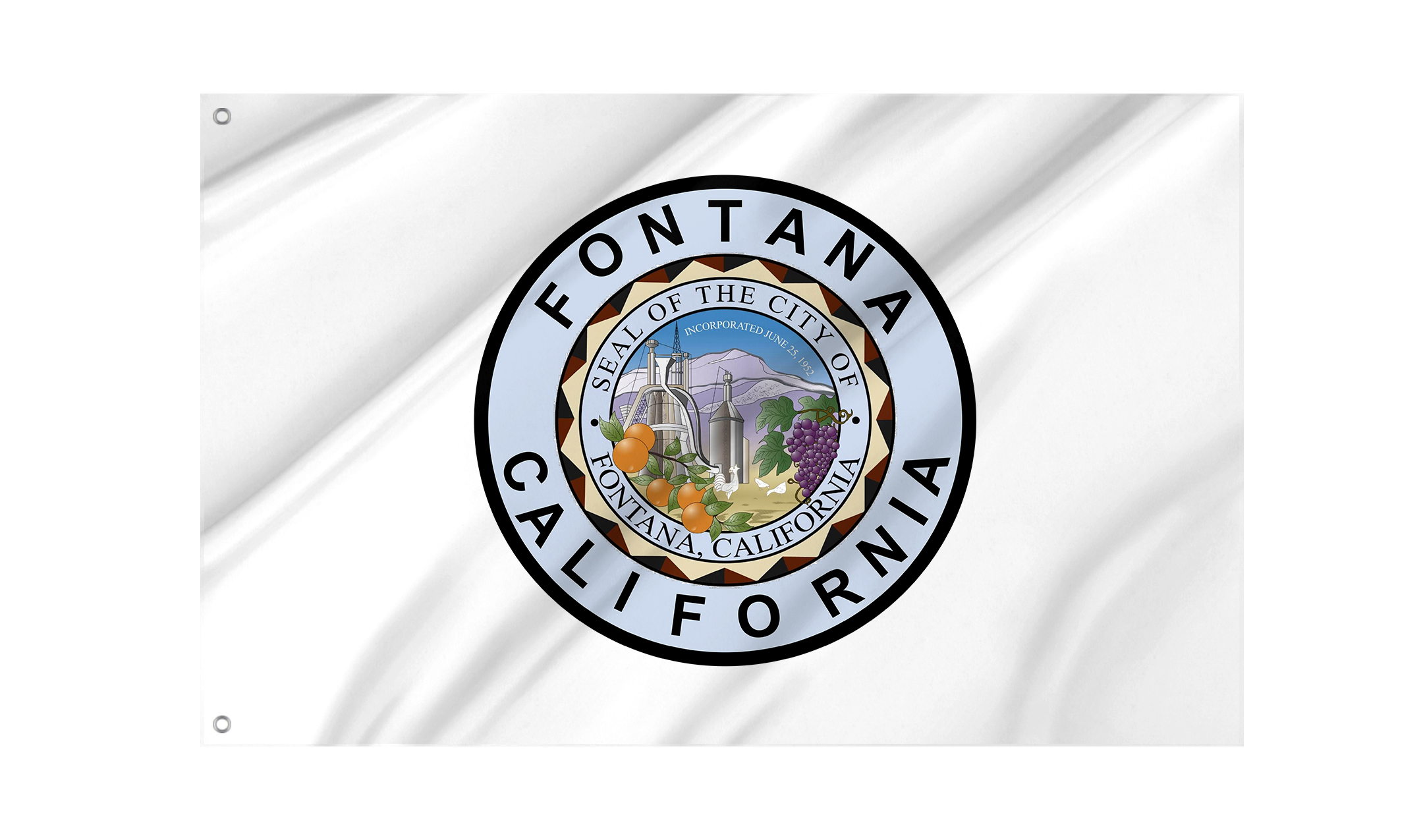 Fontana Flag for Indoor & Outdoor Use