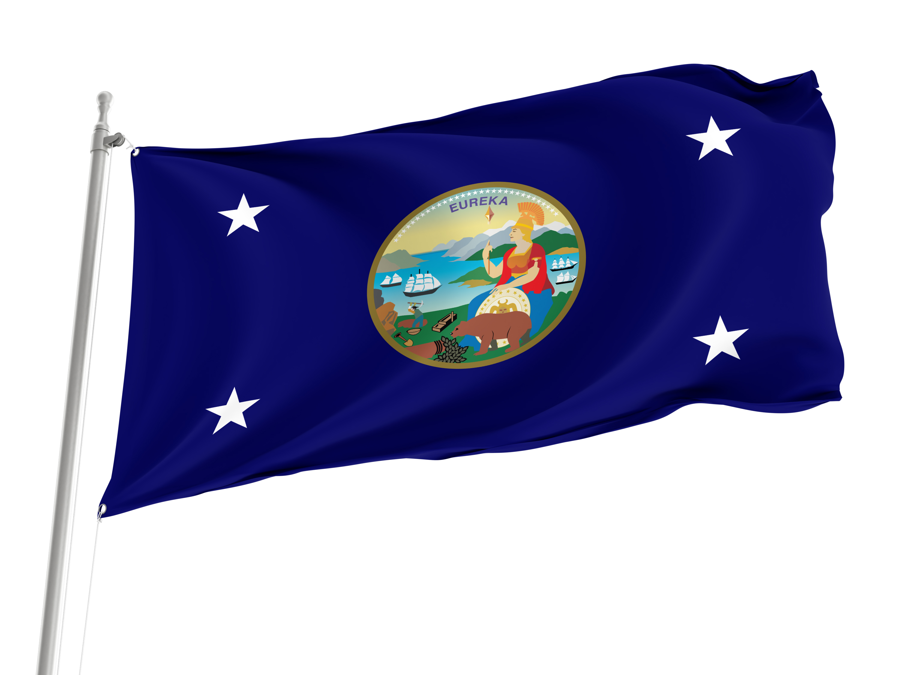 Governor of California Flag for Indoor & Outdoor Use