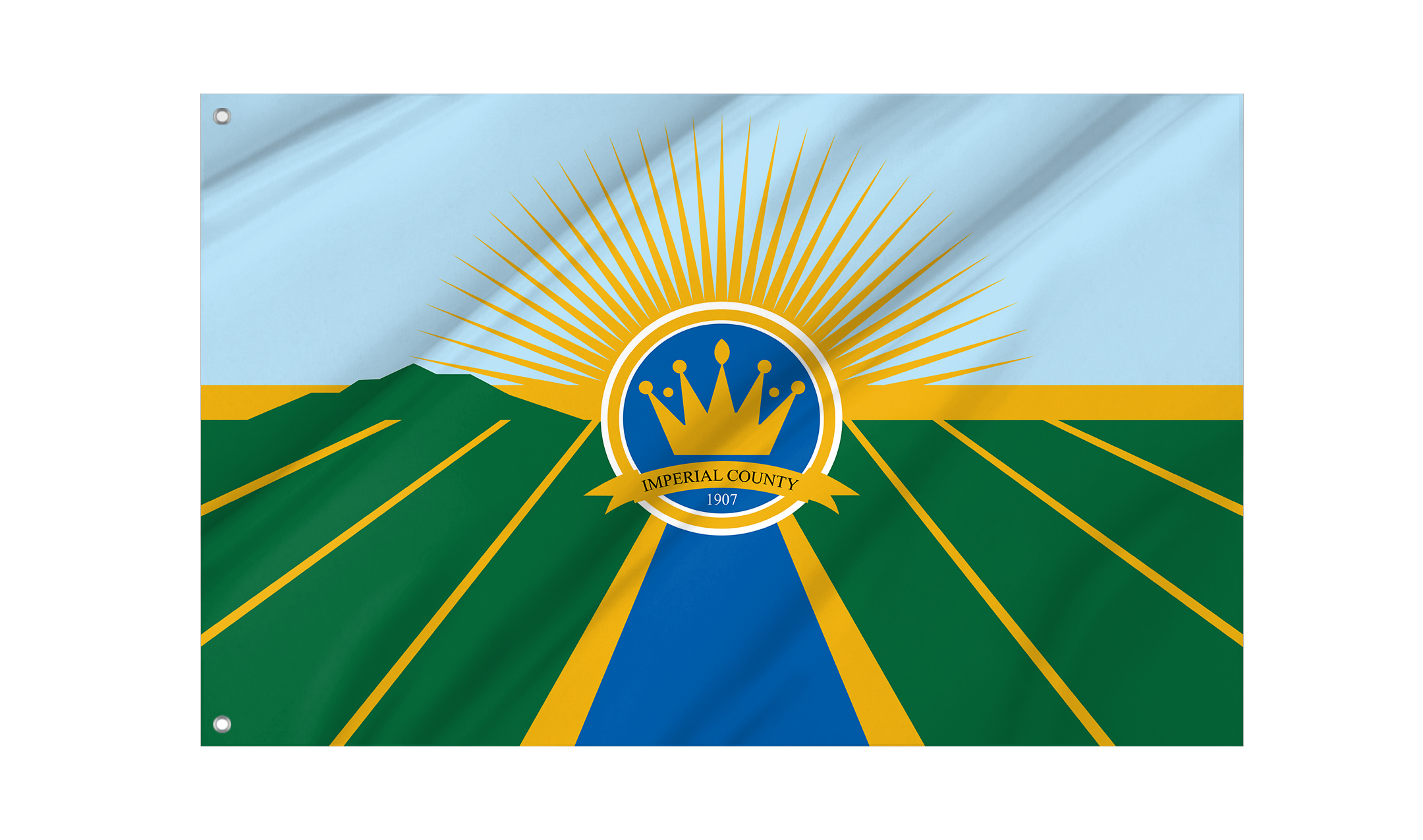 Imperial County Flag for Indoor & Outdoor Use