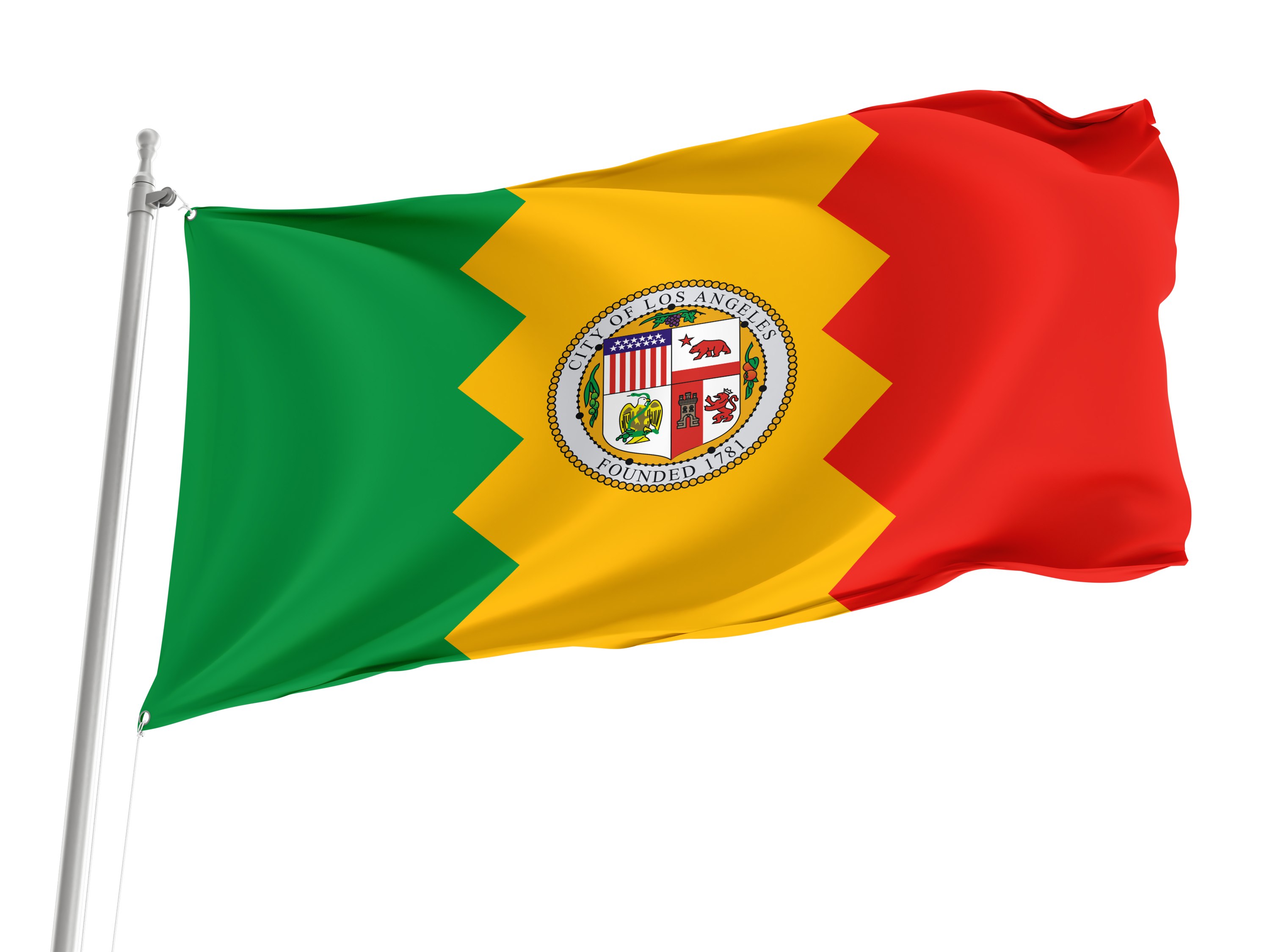 Los Angeles, California Flag for Indoor & Outdoor Use