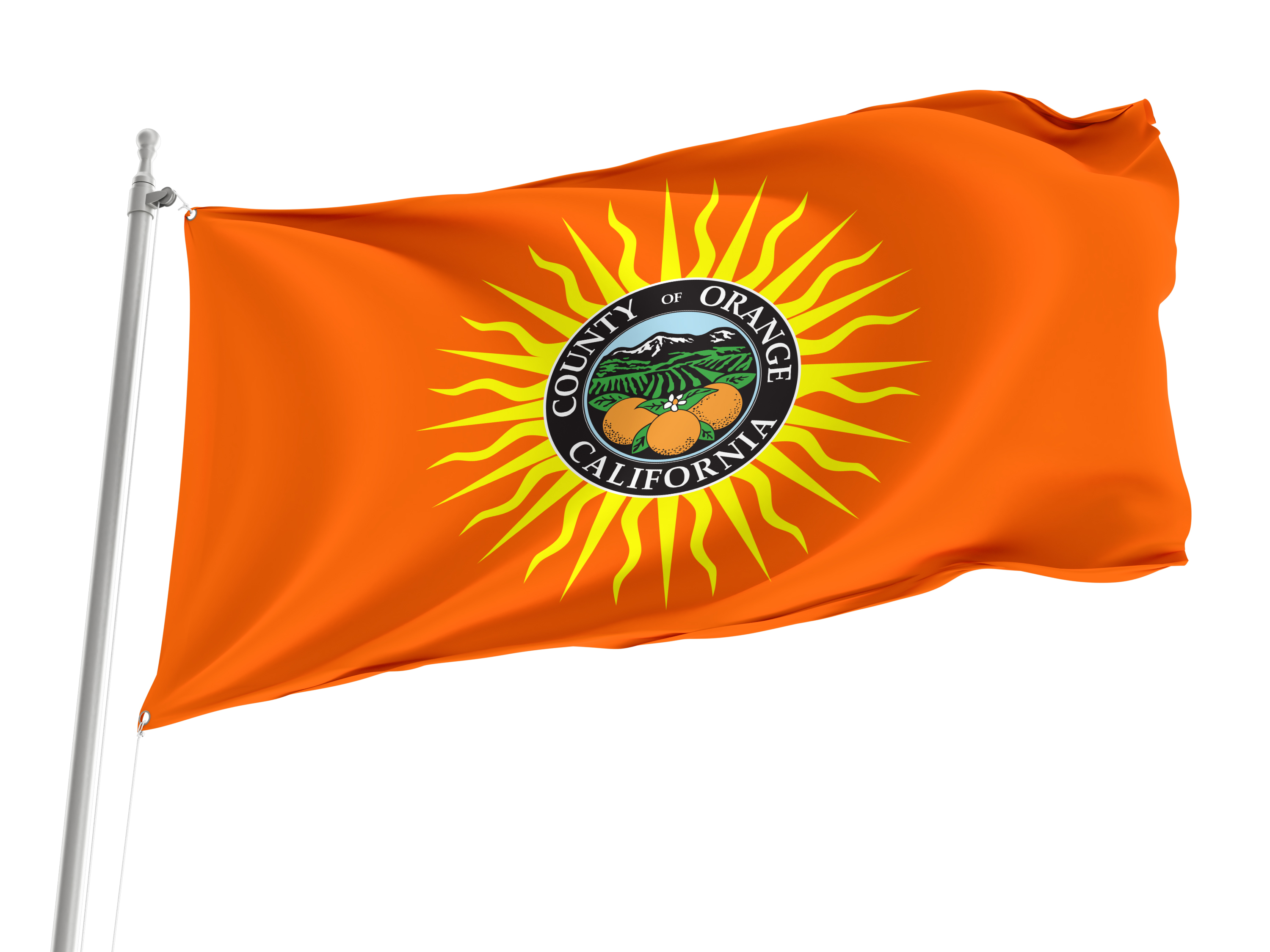 Orange County, California Flag for Indoor & Outdoor Use