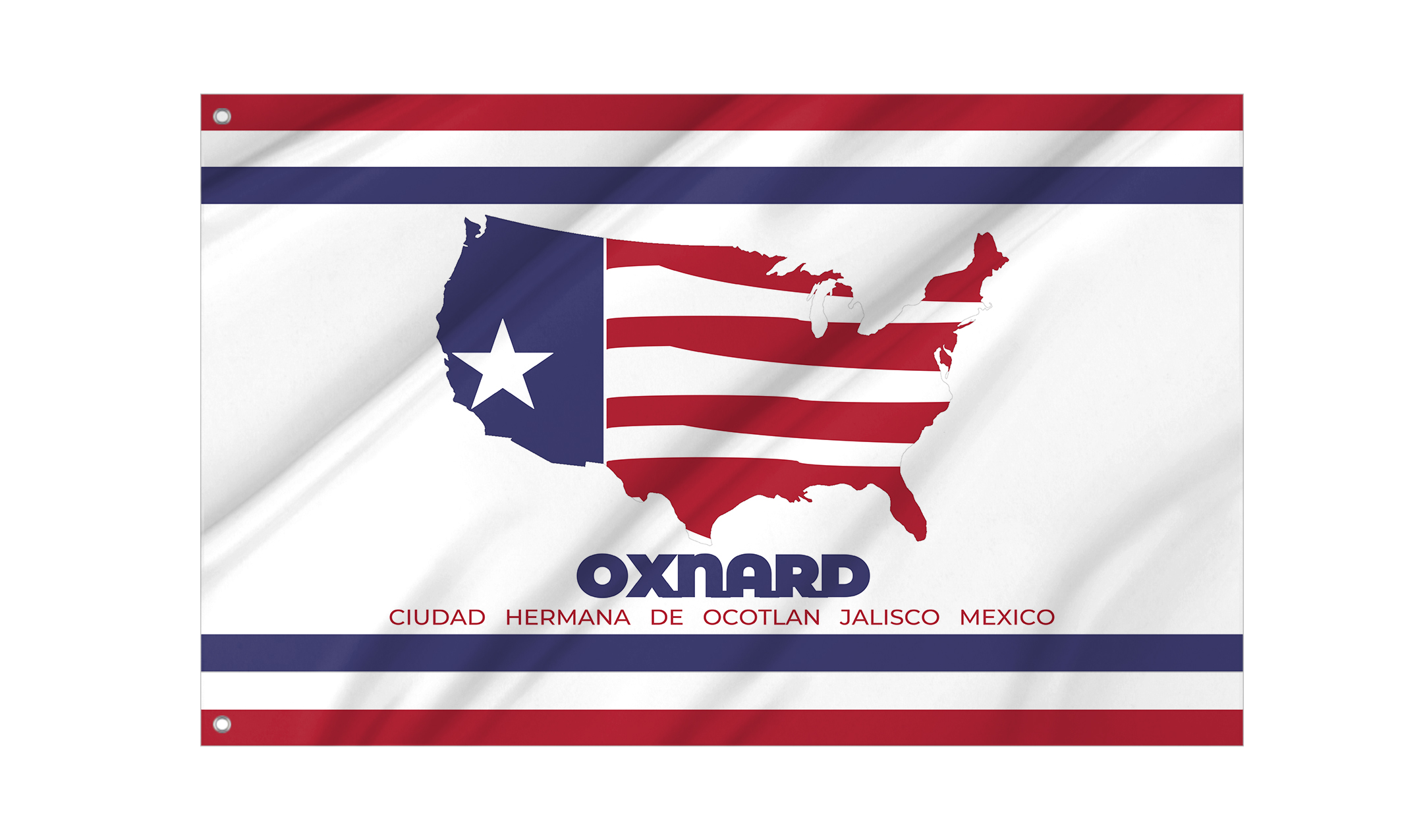 Oxnard Flag for Indoor & Outdoor Use