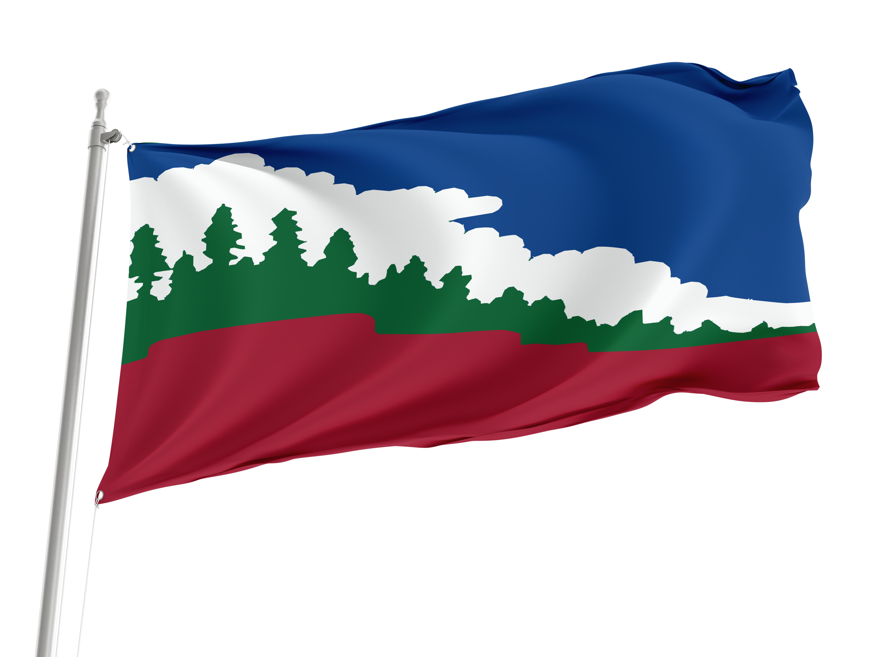 Paradise, California Flag for Indoor & Outdoor Use