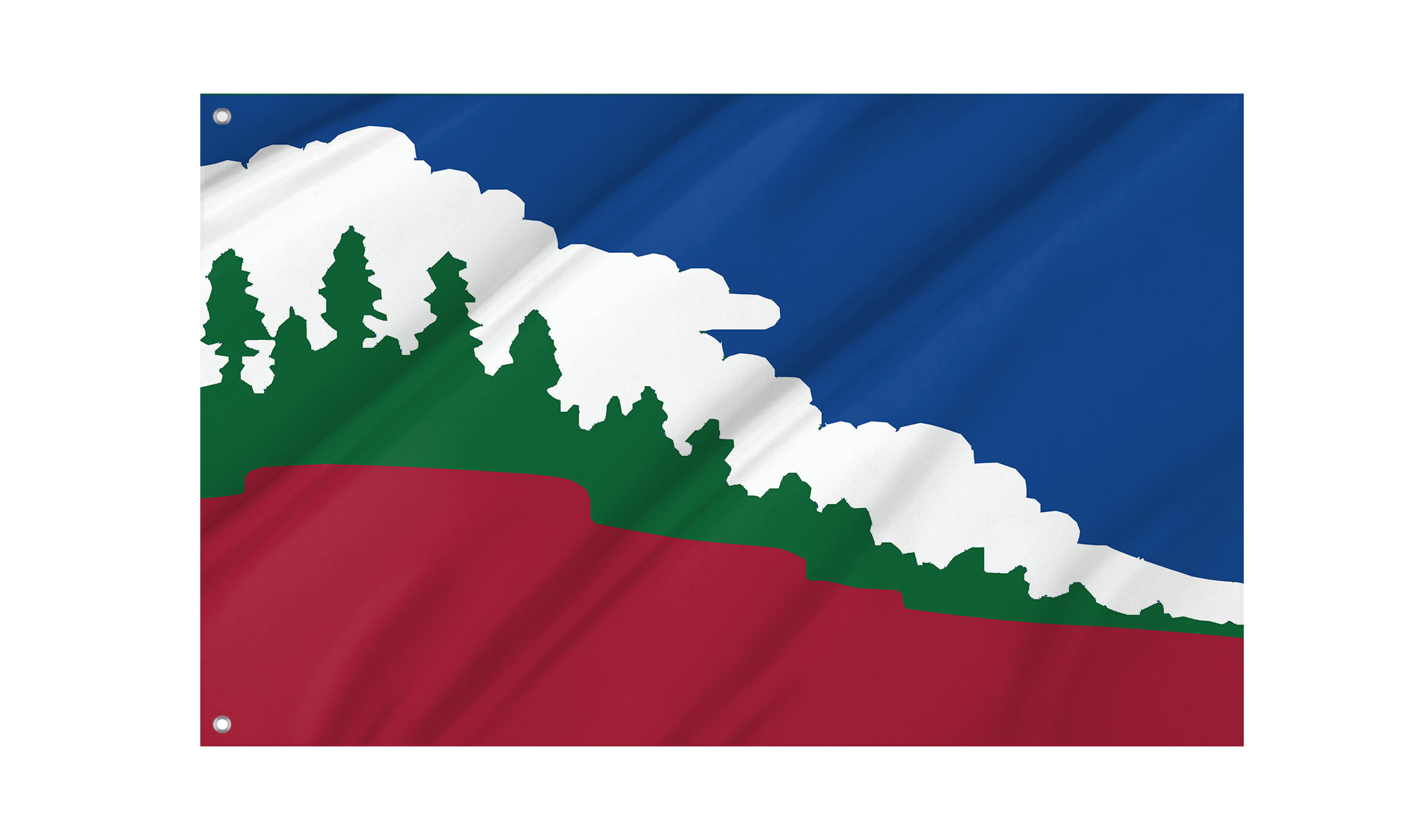 Paradise, California Flag for Indoor & Outdoor Use