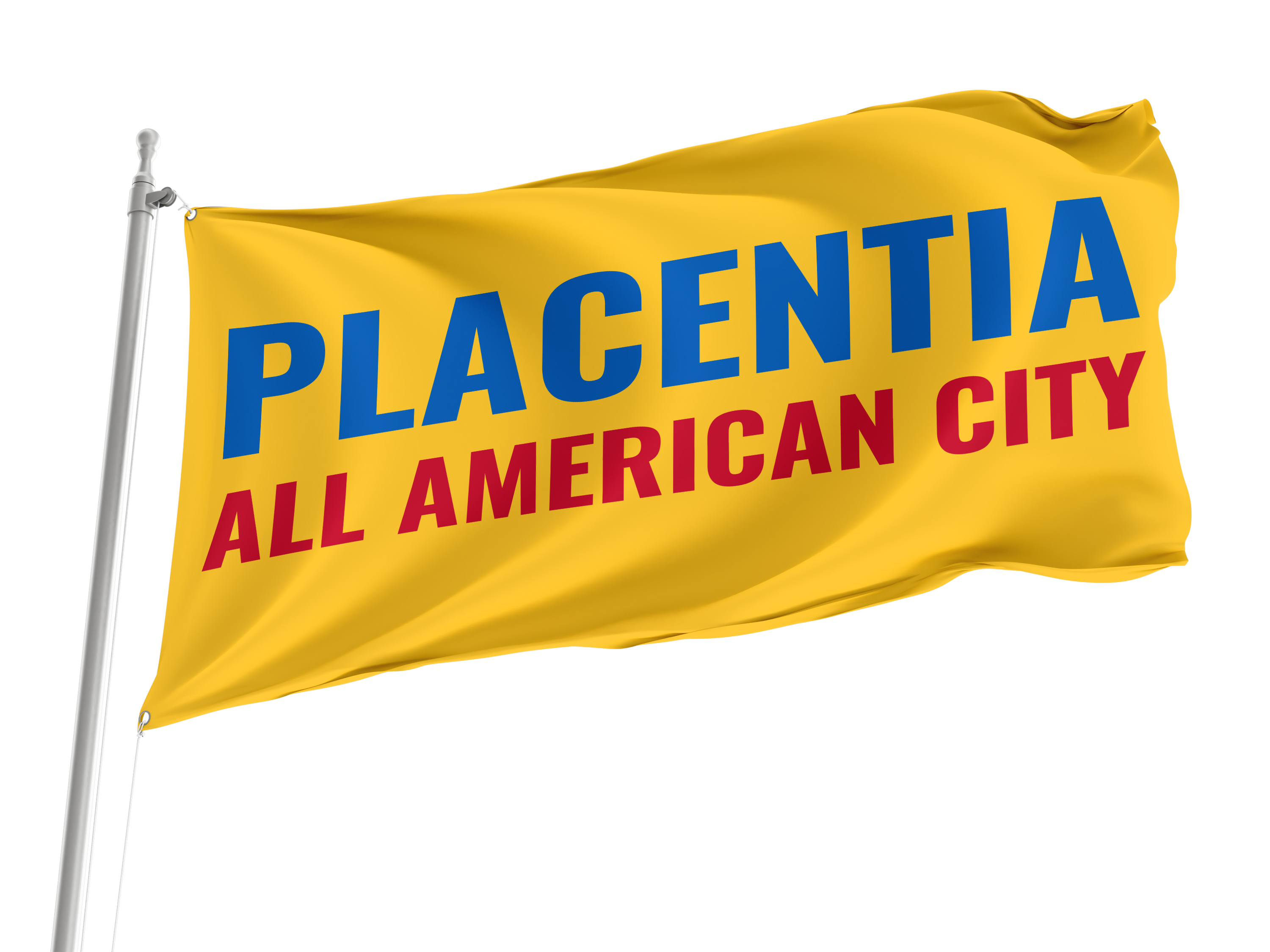 Placentia Flag for Indoor & Outdoor Use