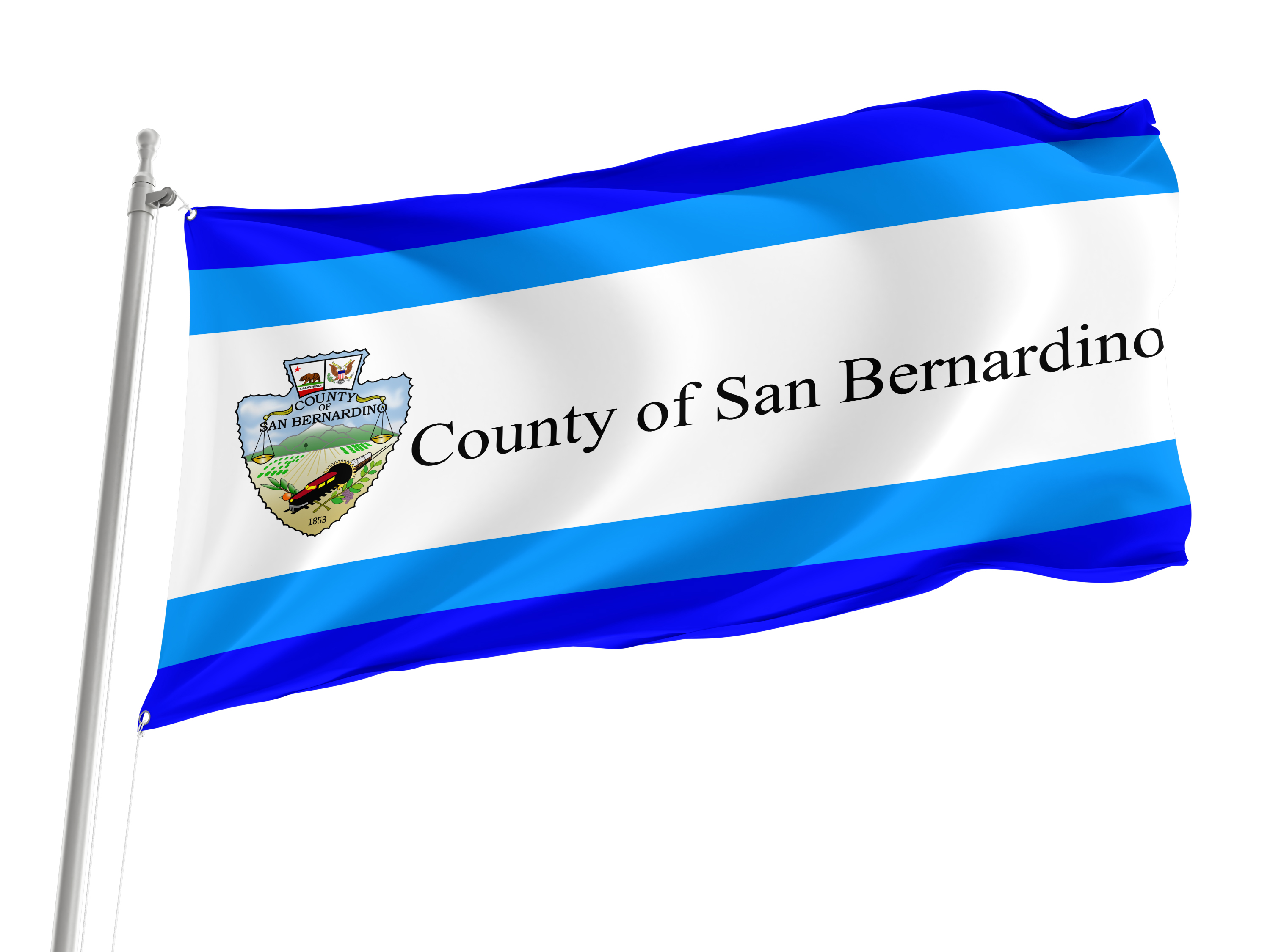 San Bernardino County Flag for Indoor & Outdoor Use