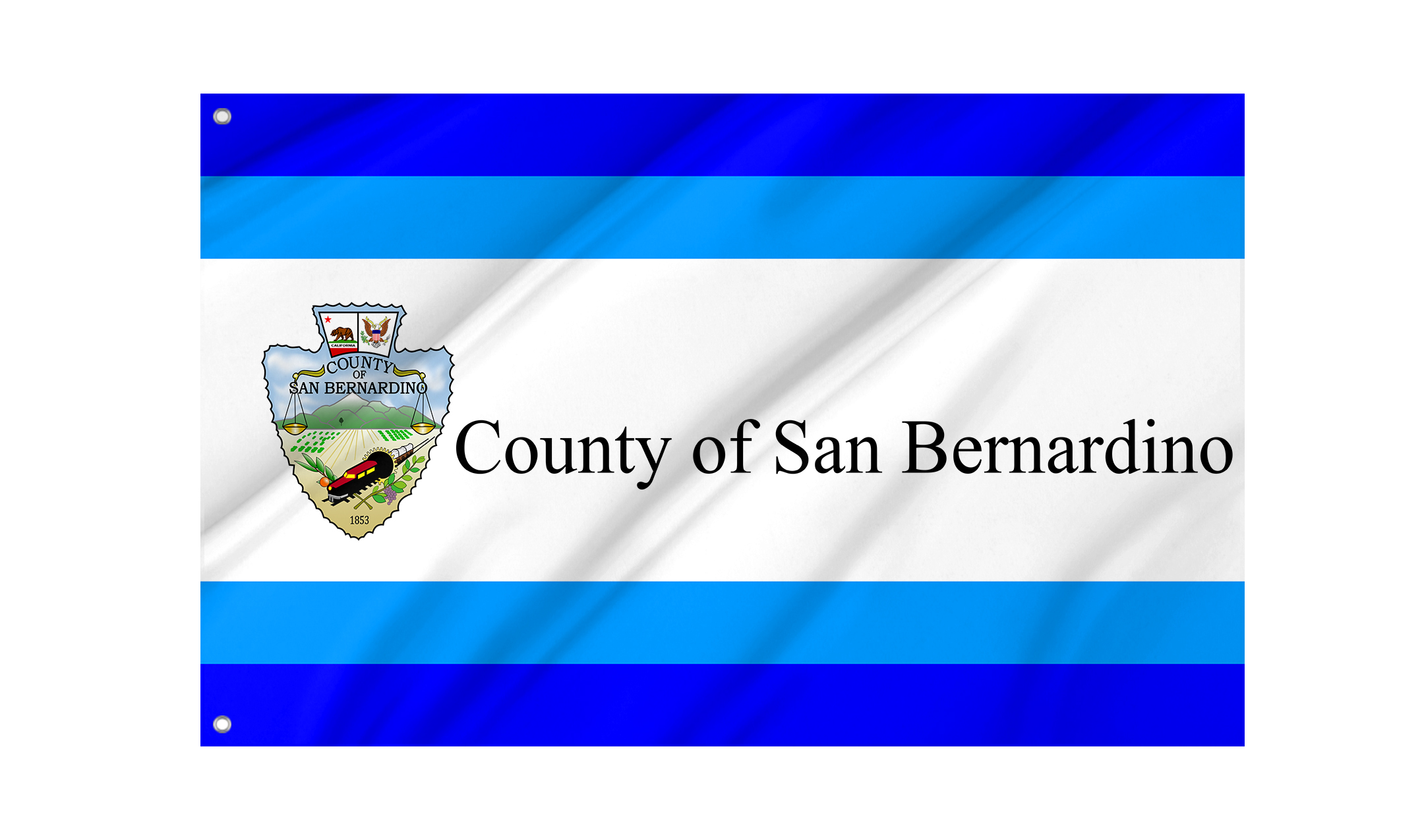 San Bernardino County Flag for Indoor & Outdoor Use