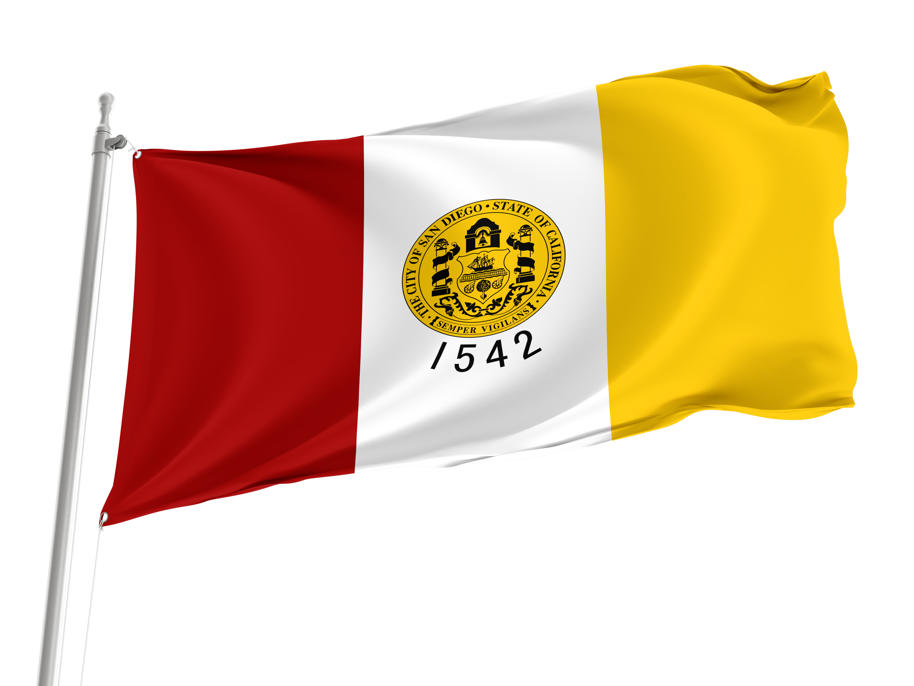 San Diego Flag for Indoor & Outdoor Use