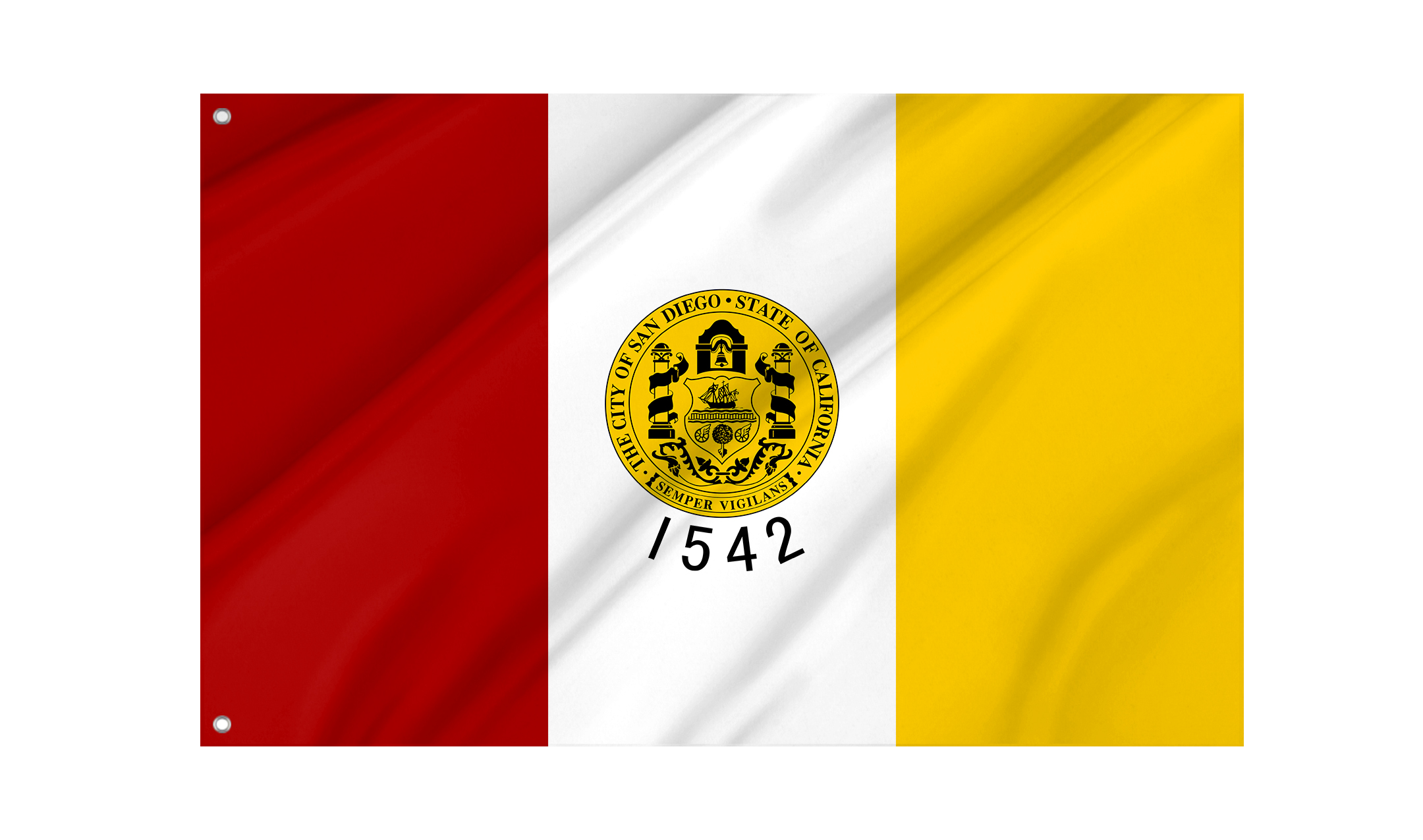 San Diego Flag for Indoor & Outdoor Use