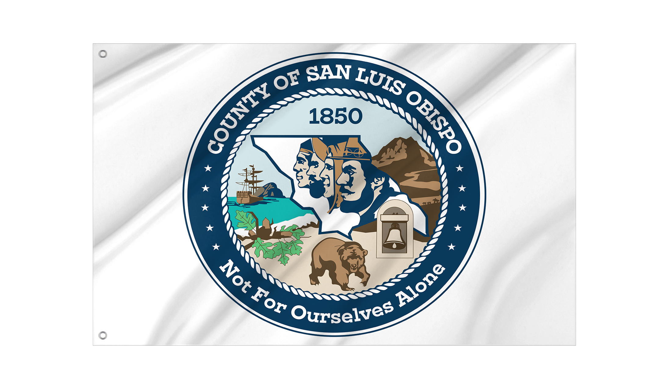 San Luis Obispo County Flag for Indoor & Outdoor Use