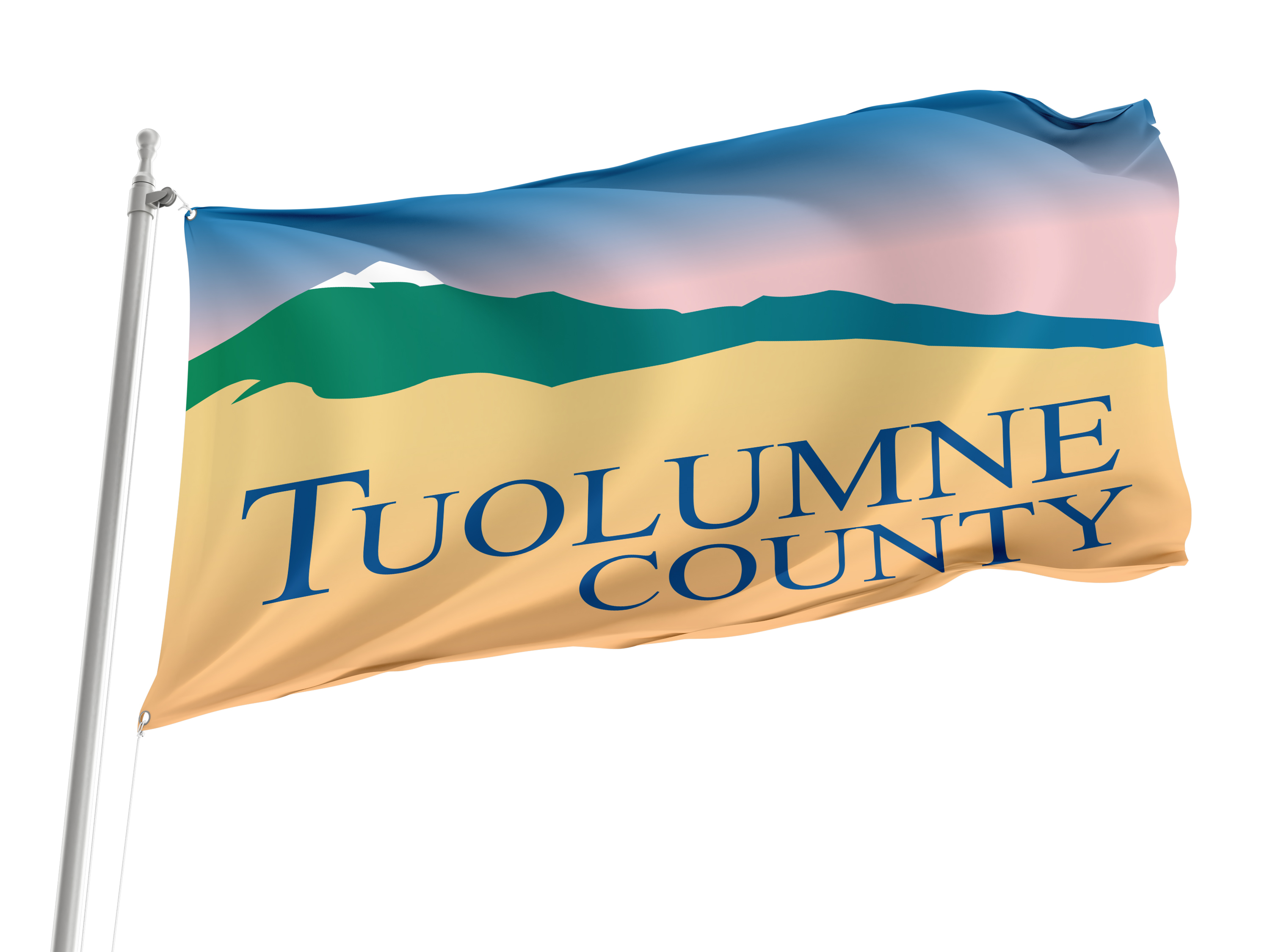 Tuolumne County Flag for Indoor & Outdoor Use