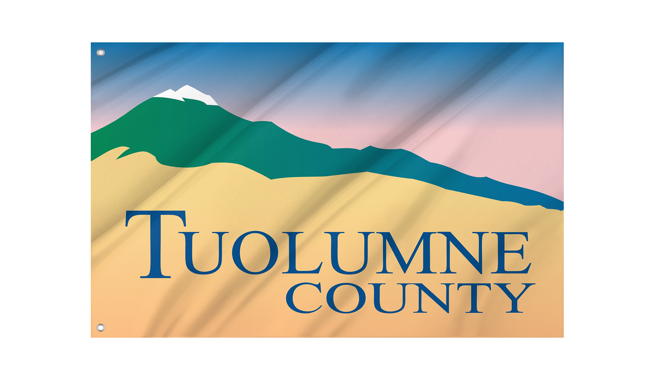Tuolumne County Flag for Indoor & Outdoor Use