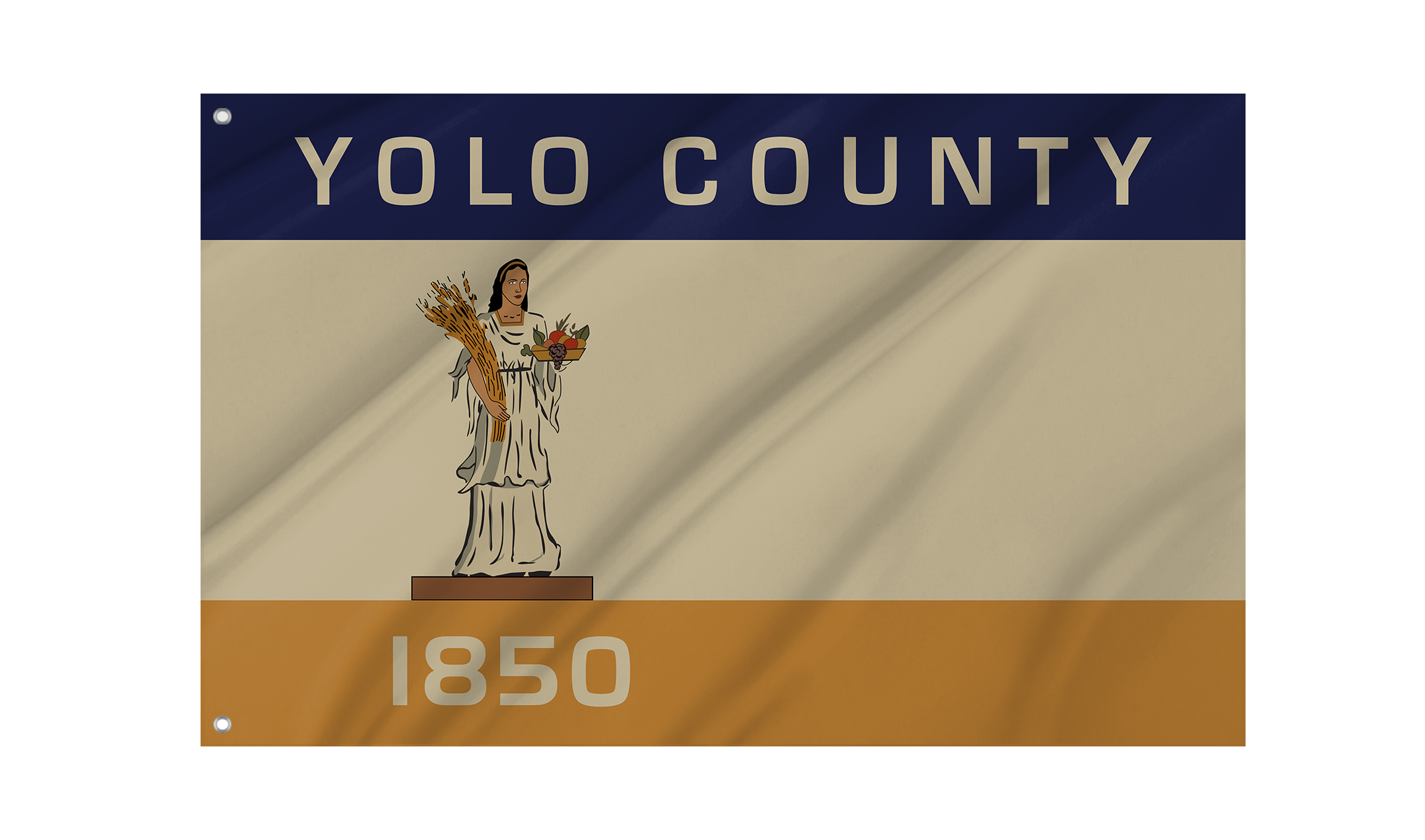 Yolo County Flag for Indoor & Outdoor Use