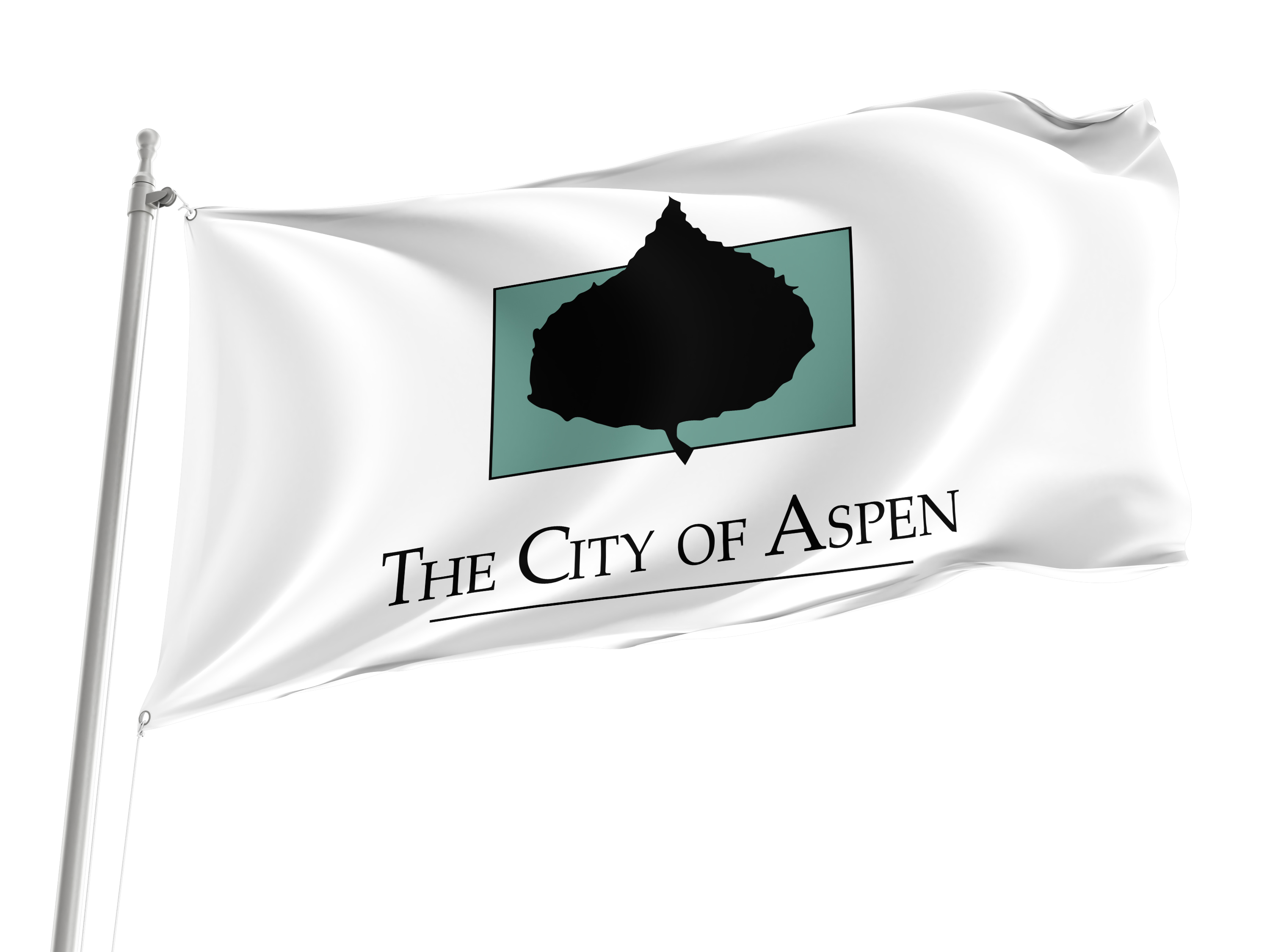 Aspen City Flag for Indoor & Outdoor Use