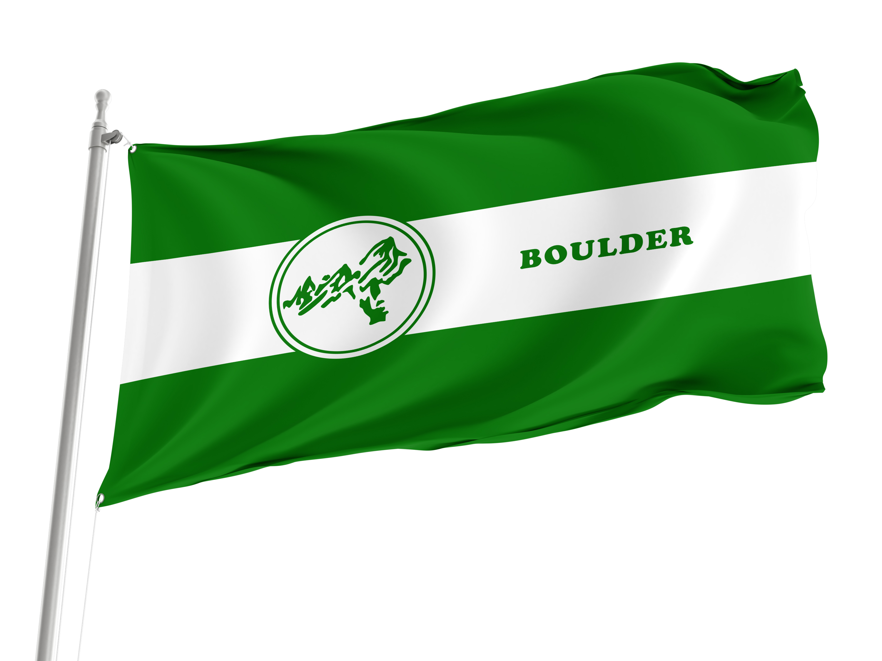 Boulder Flag for Indoor & Outdoor Use