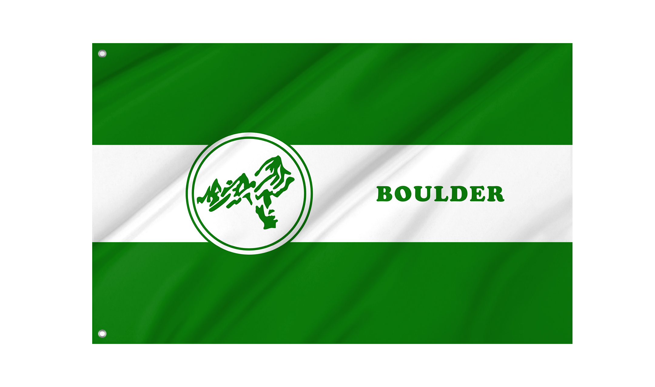 Boulder Flag for Indoor & Outdoor Use