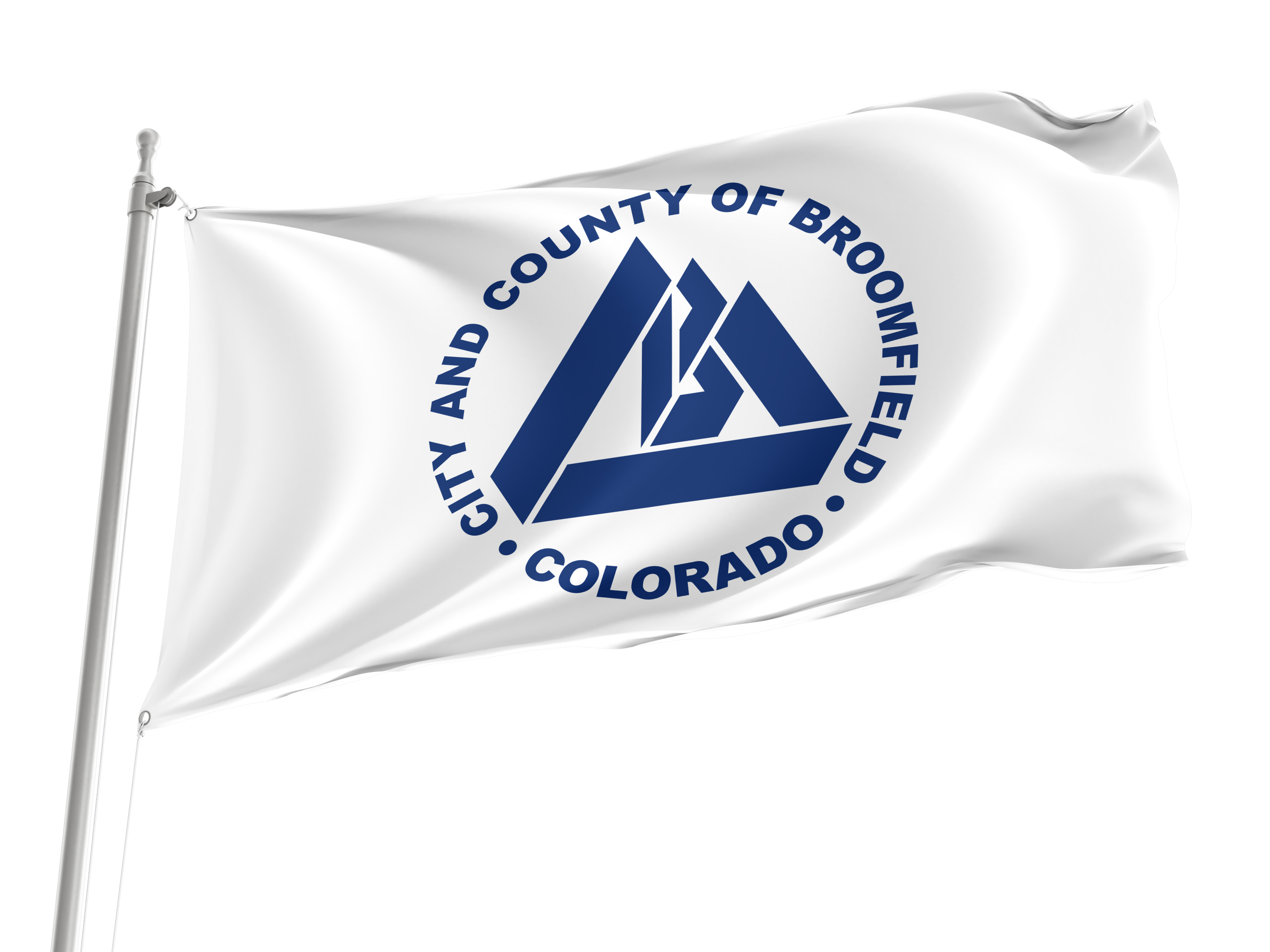 Broomfield Flag for Indoor & Outdoor Use