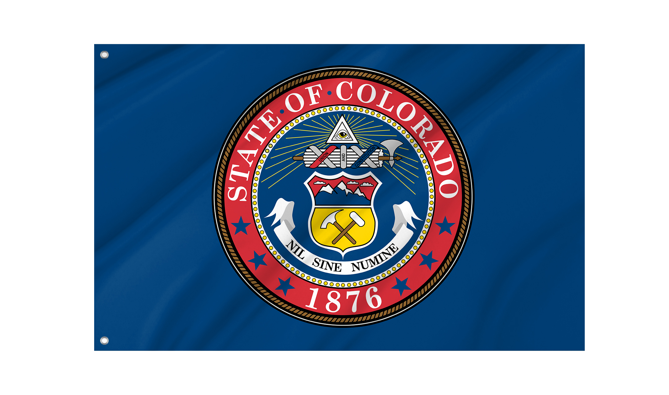 Colorado 1876-1907 Flag for Indoor & Outdoor Use