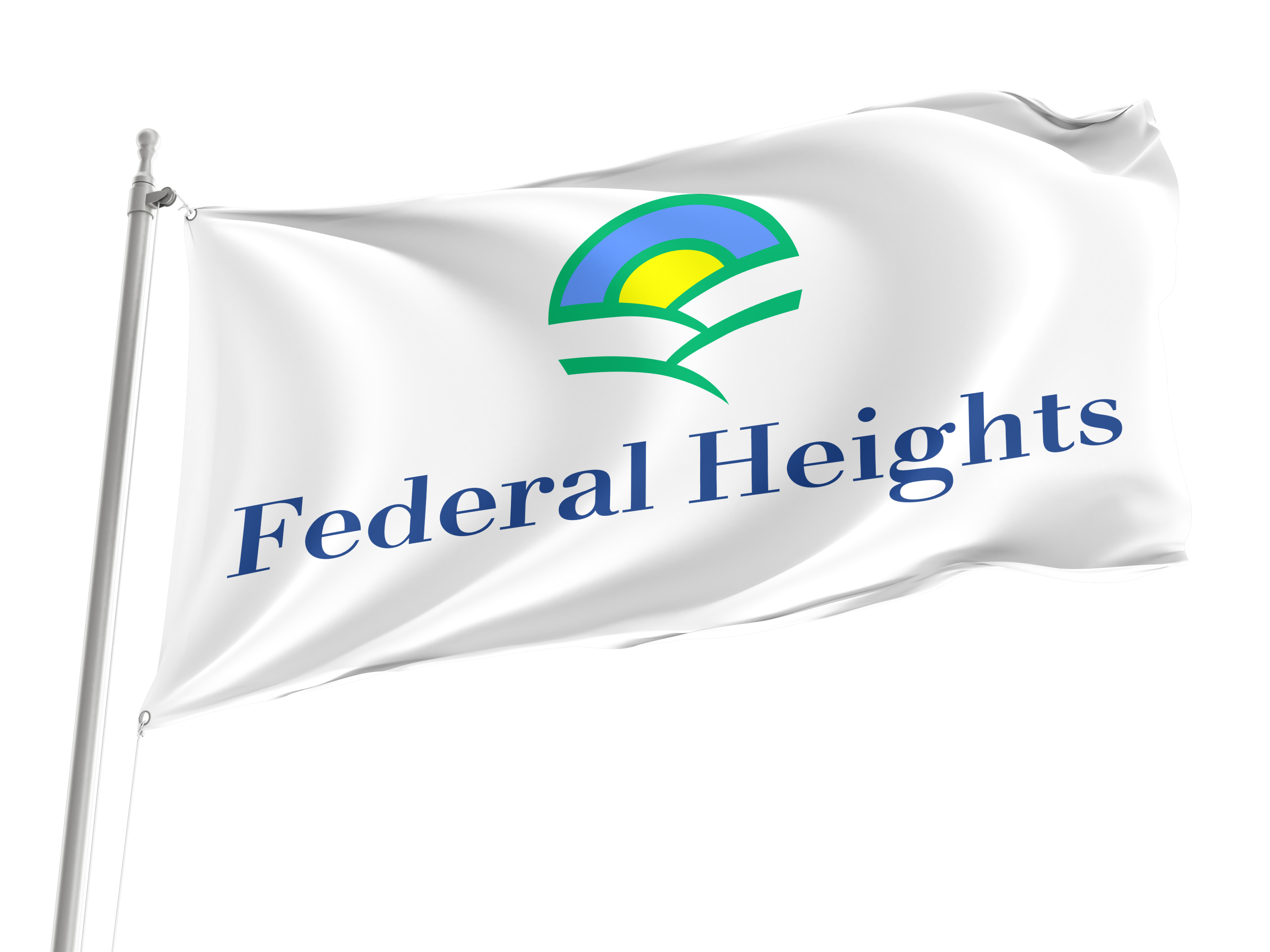 Federal Heights Flag for Indoor & Outdoor Use
