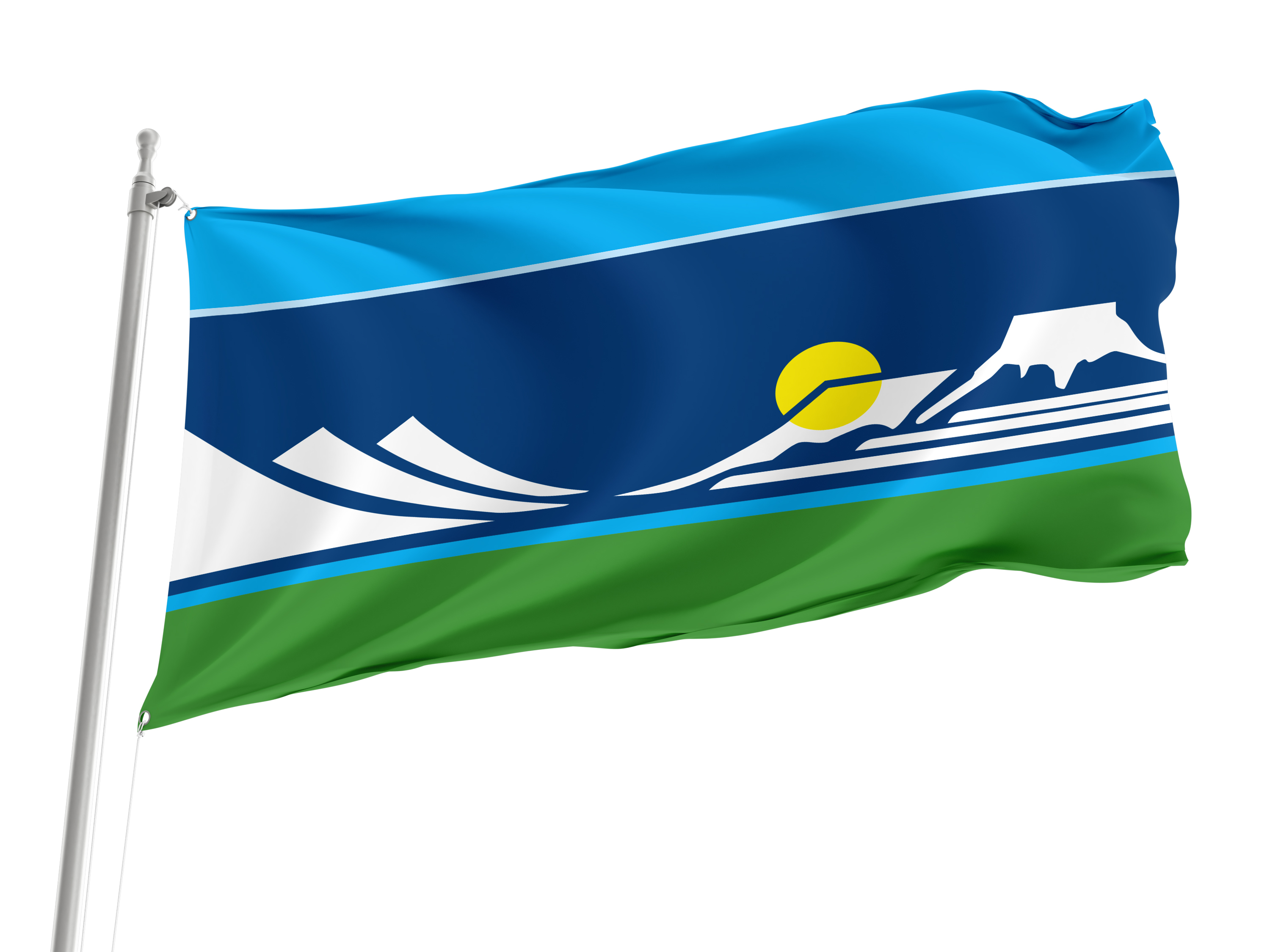 Golden, Colorado Flag for Indoor & Outdoor Use