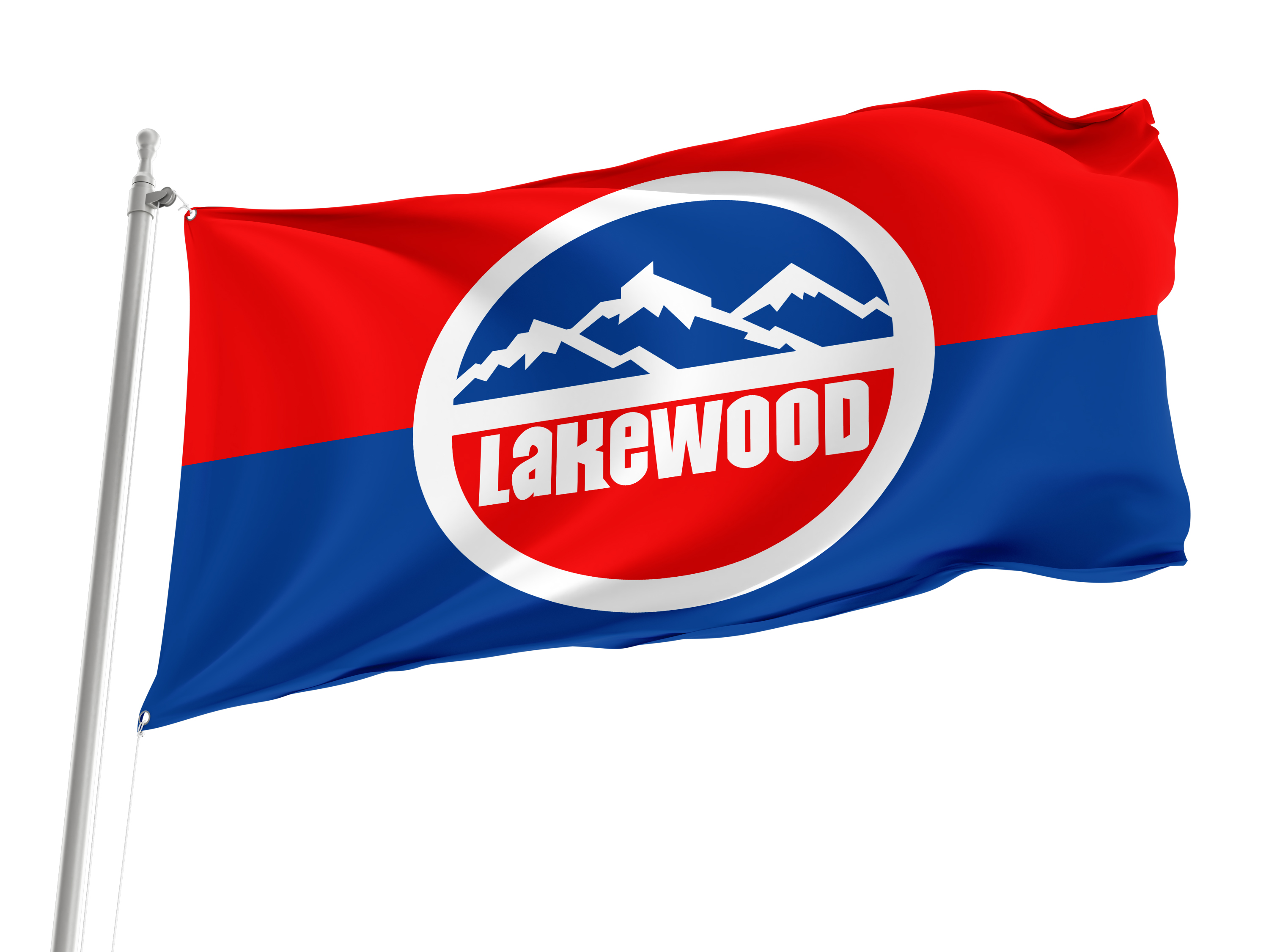 Lakewood Flag for Indoor & Outdoor Use