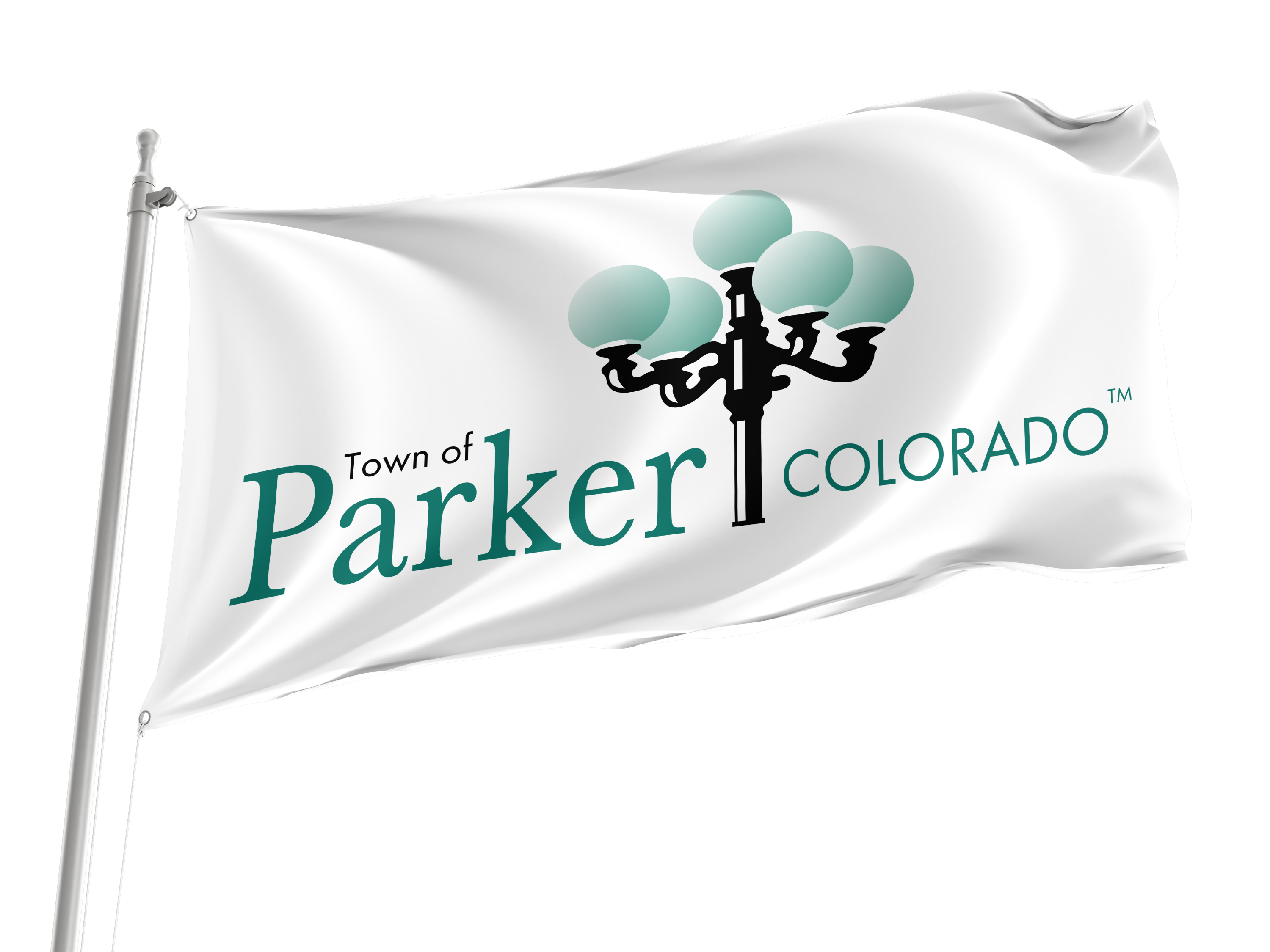 Parker Town, Colorado Flag for Indoor & Outdoor Use
