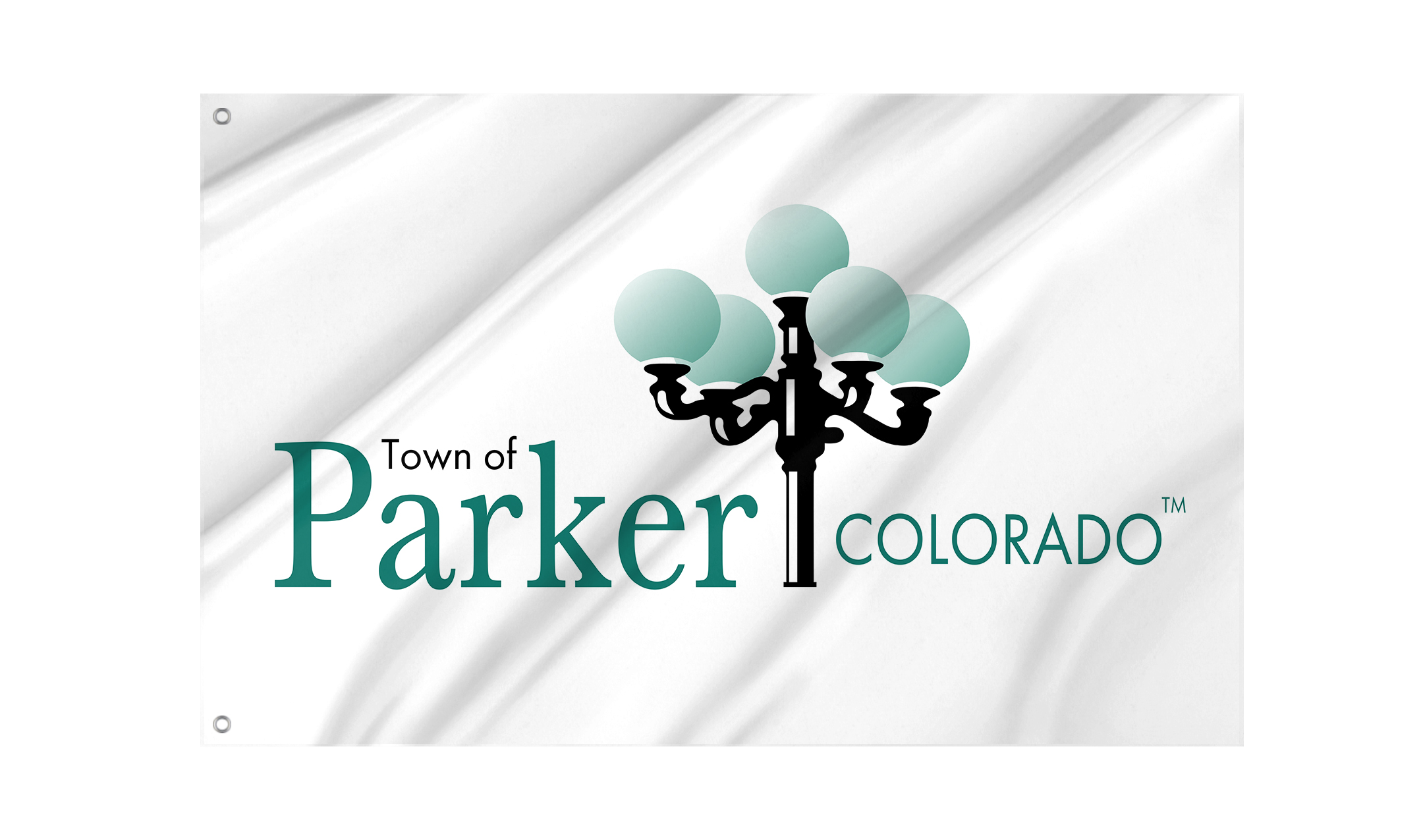 Parker Town, Colorado Flag for Indoor & Outdoor Use