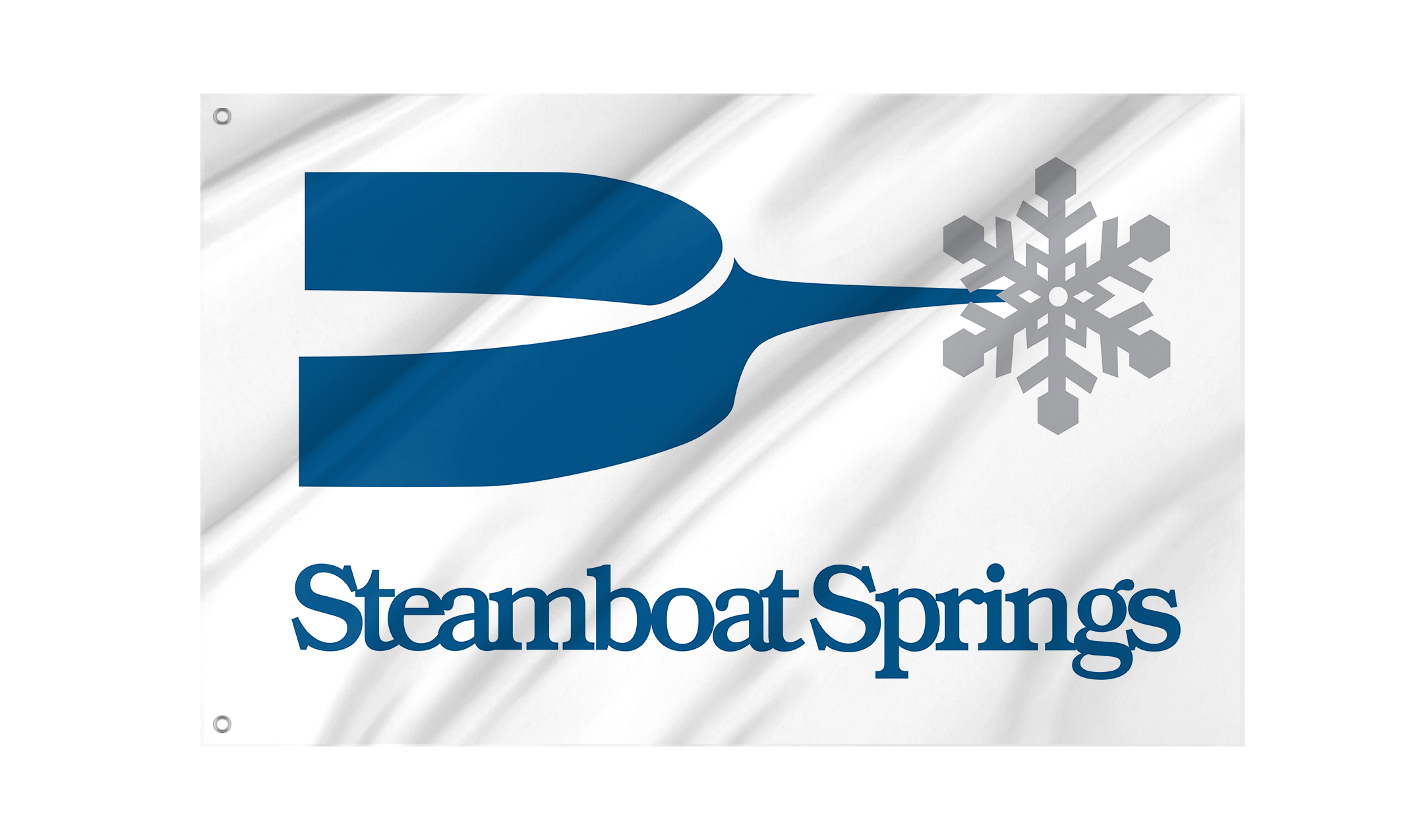 Steamboat Springs Flag for Indoor & Outdoor Use