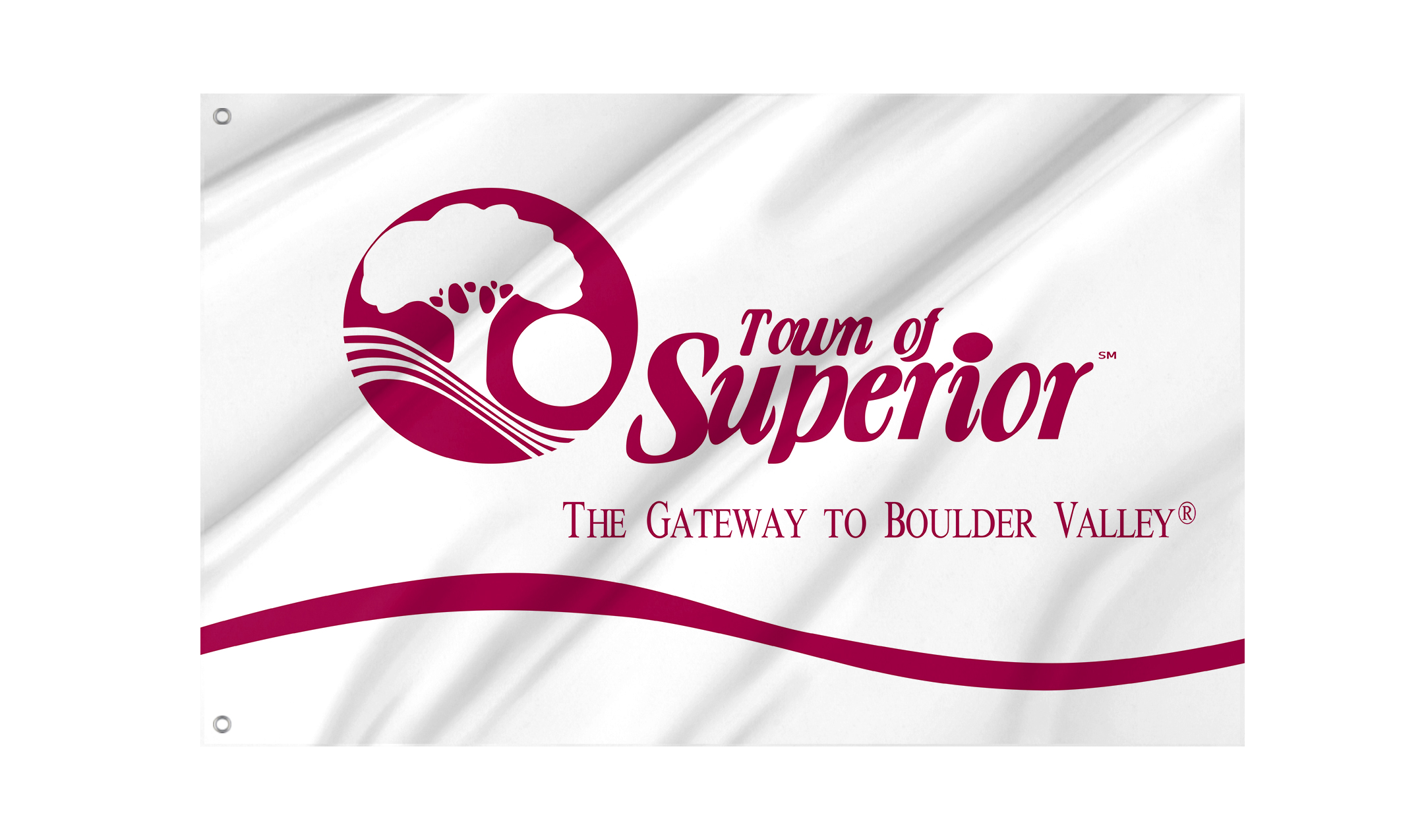 Superior Town Flag for Indoor & Outdoor Use