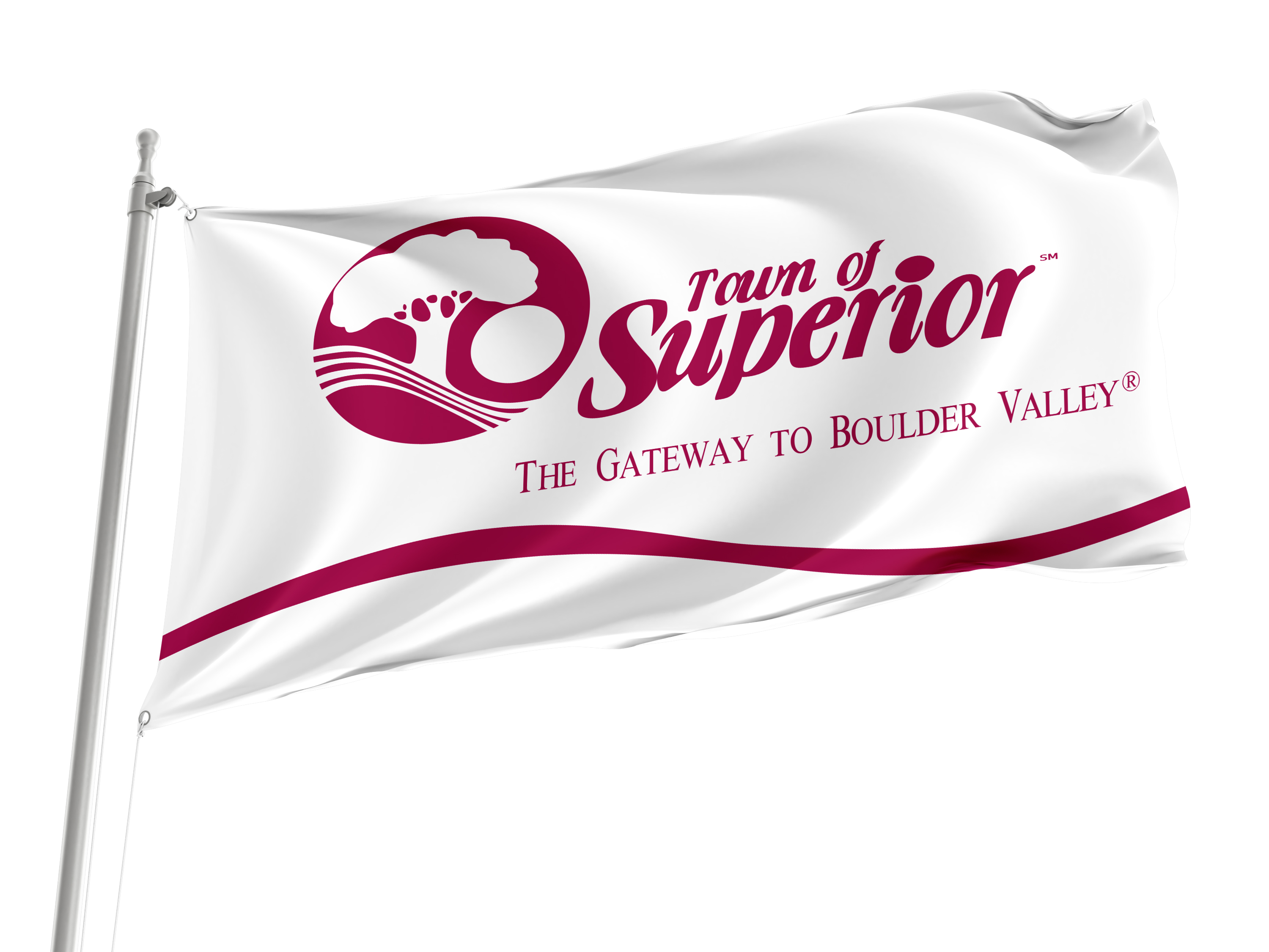 Superior Town Flag for Indoor & Outdoor Use