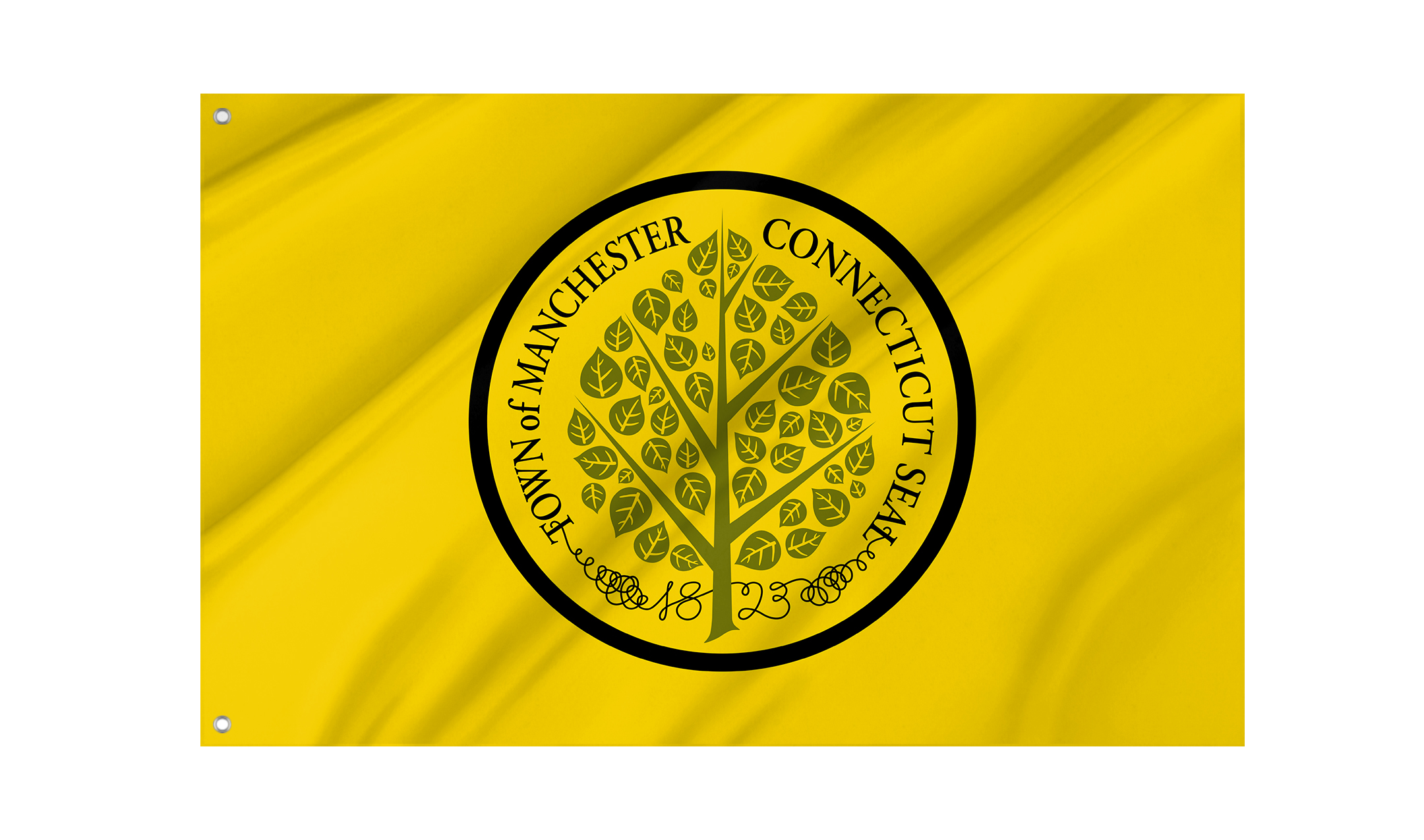 Manchester, Connecticut Flag for Indoor & Outdoor Use