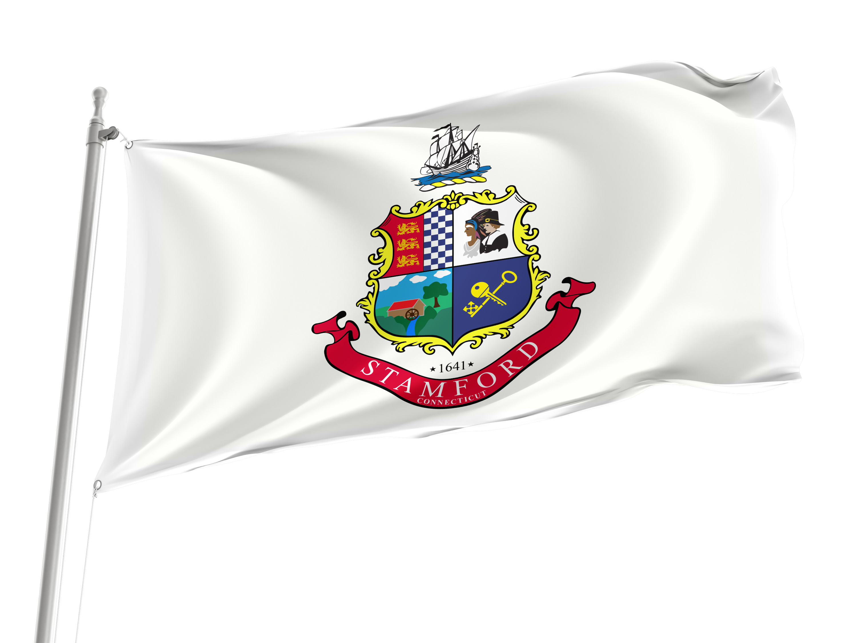 Stamford Flag for Indoor & Outdoor Use