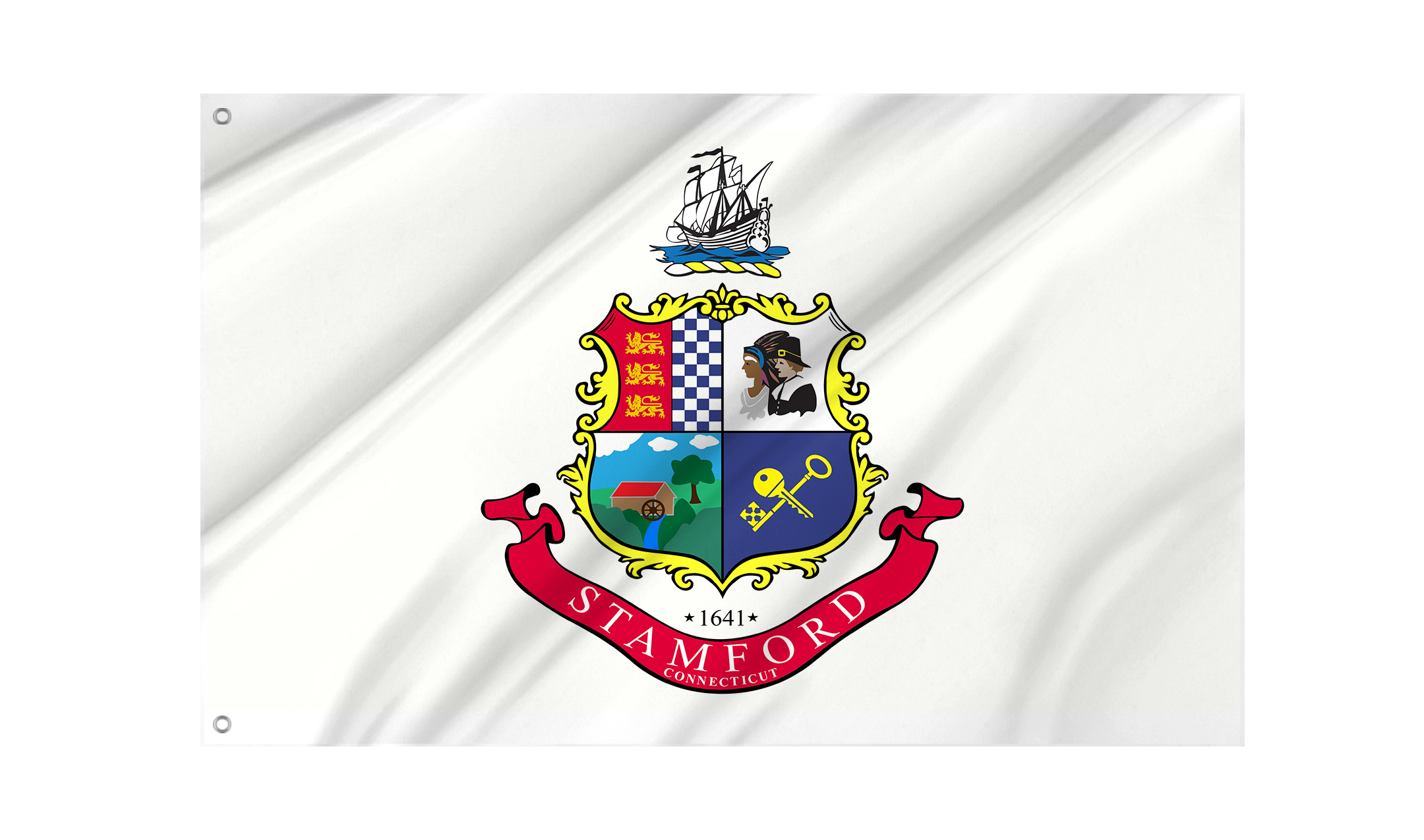 Stamford Flag for Indoor & Outdoor Use