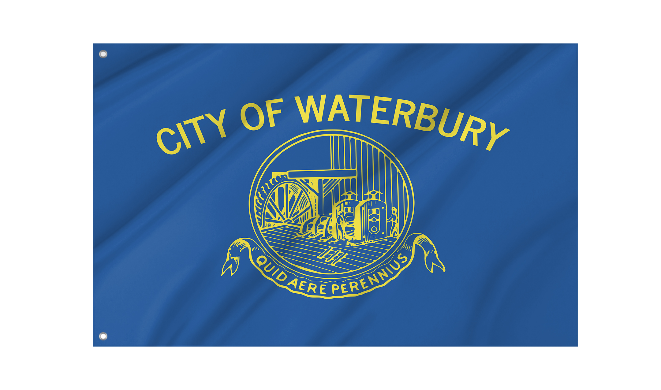 Waterbury City Flag for Indoor & Outdoor Use