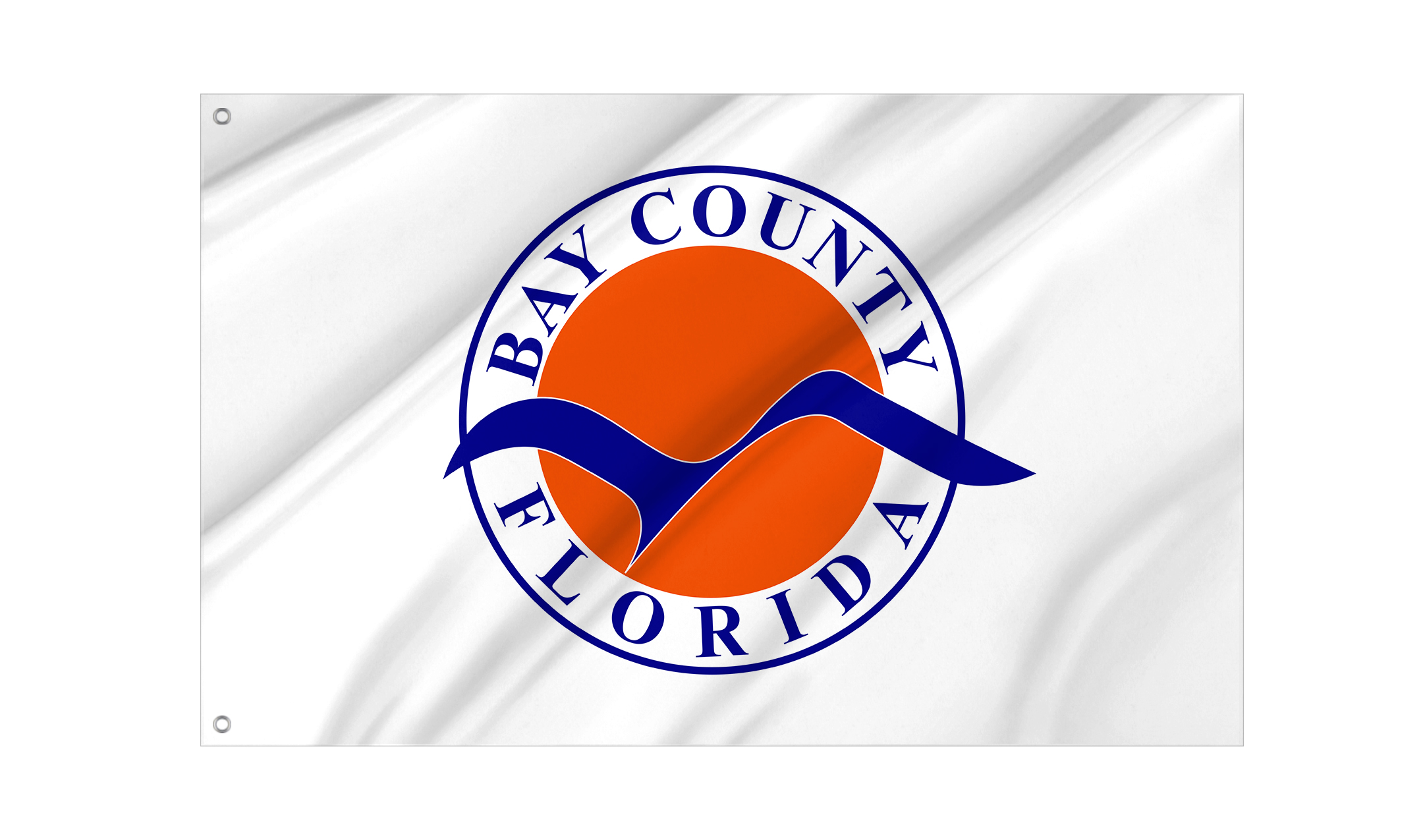 Bay County Flag for Indoor & Outdoor Use