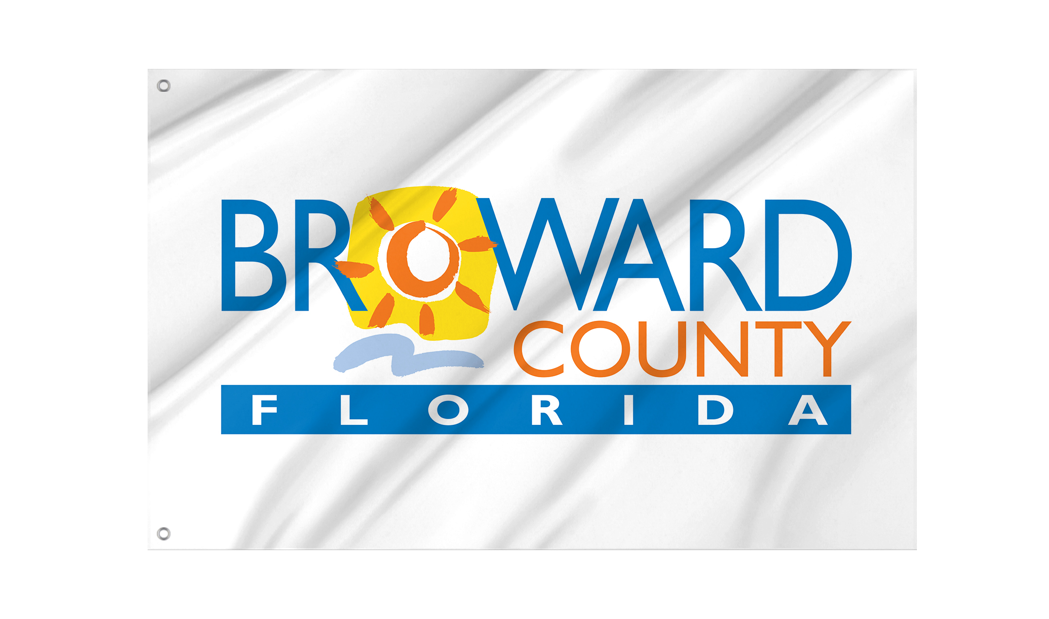 Broward County Flag for Indoor & Outdoor Use