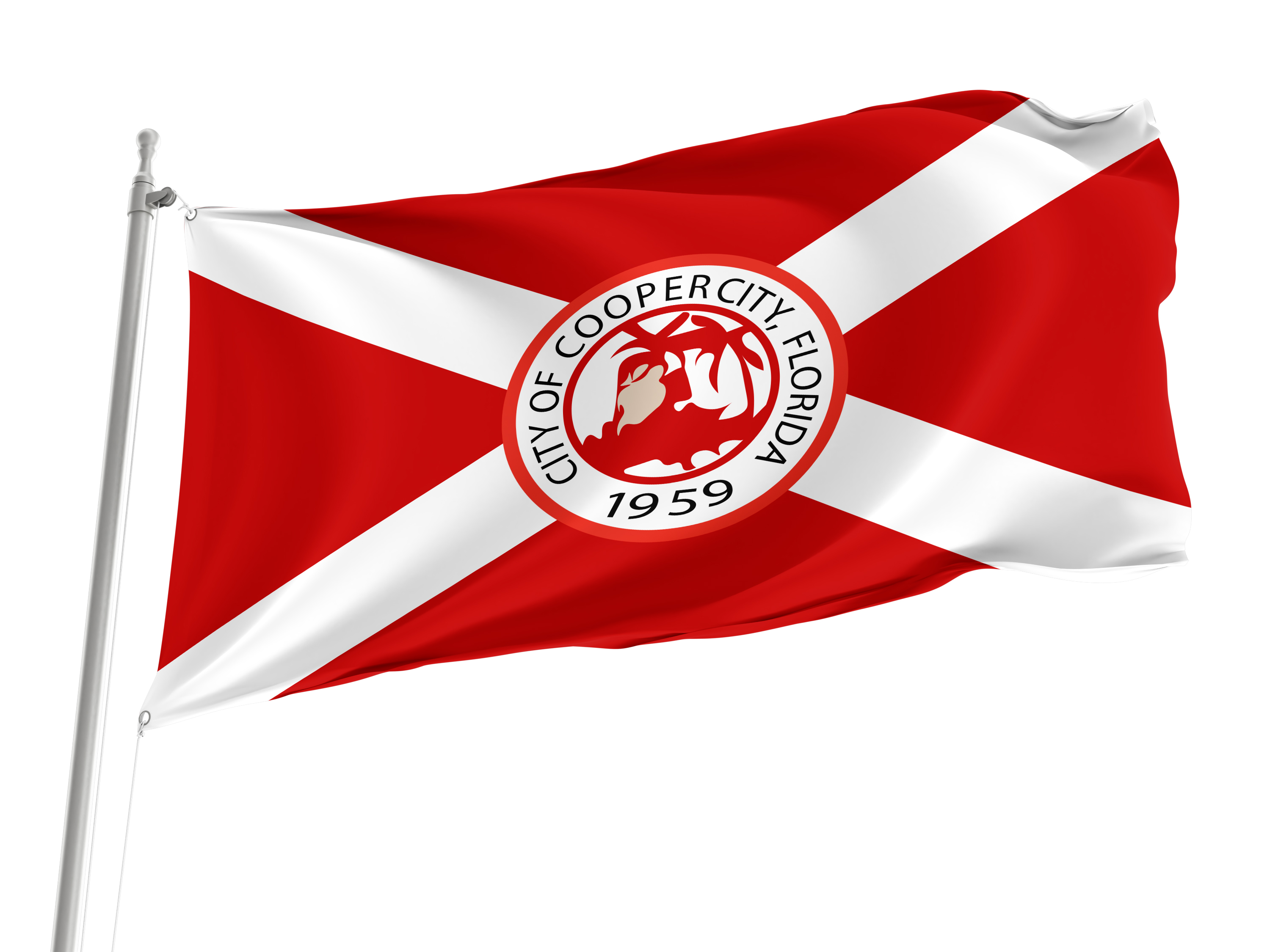 Cooper City Flag for Indoor & Outdoor Use