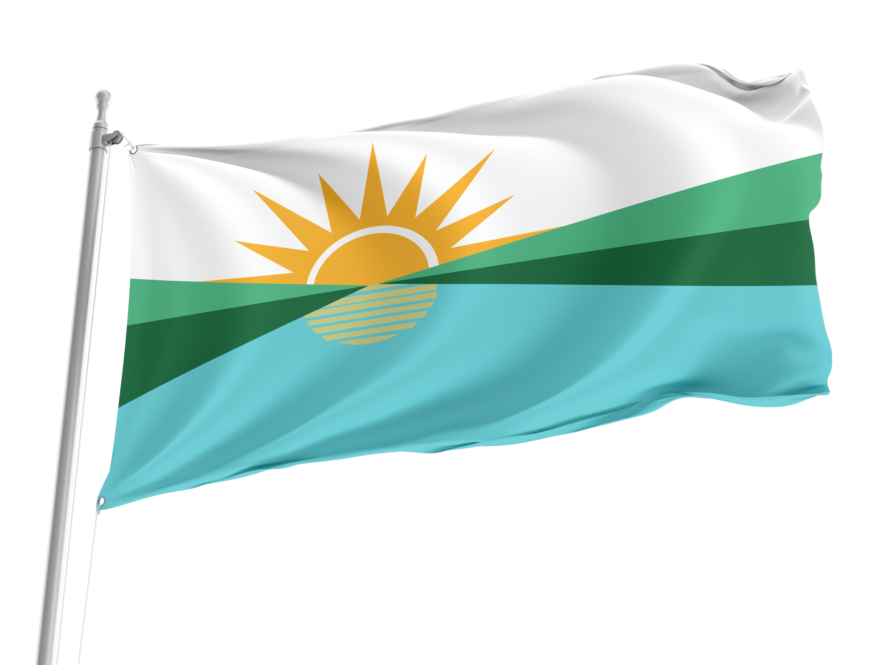 Coral Springs Flag for Indoor & Outdoor Use