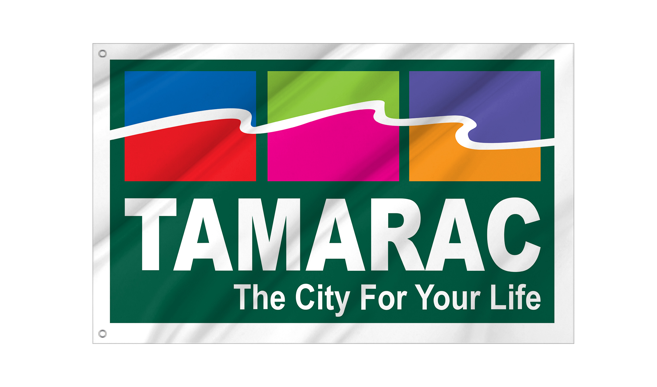 Tamarac City Flag for Indoor & Outdoor Use