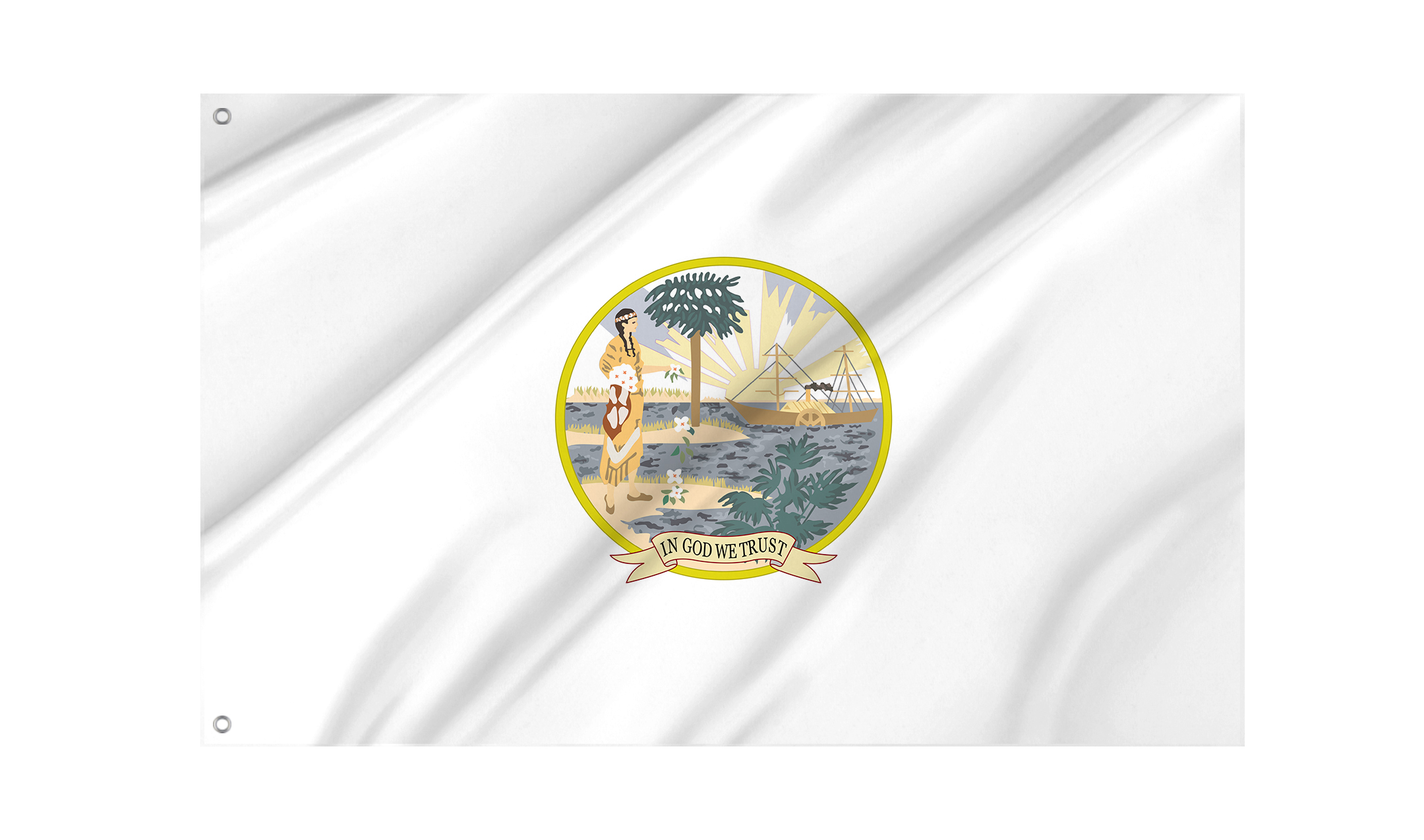 Florida from 1868-1900 Flag for Indoor & Outdoor Use